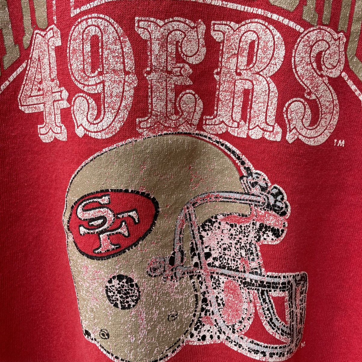 Champion 🔥Vintage 80s Champion San Francisco 49ers Boxy Sweatshirts Size US M / EU 48-50 / 2 - 5 Thumbnail