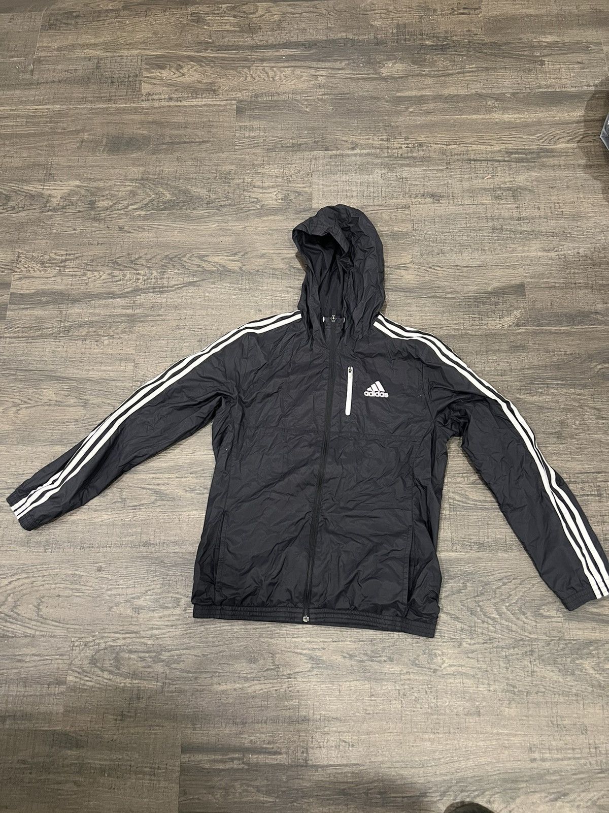 Adidas Vintage Adidas Windbreaker Size US M / EU 48-50 / 2 - 1 Thumbnail