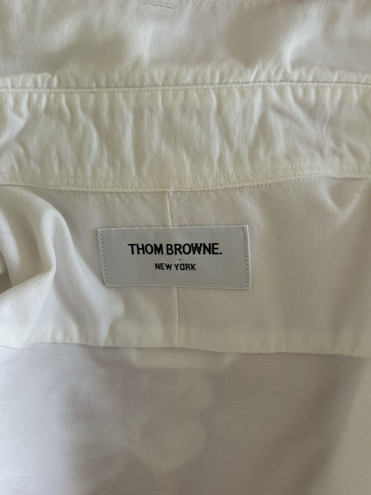 Thom Browne Grey Tone 4-Bar Shirt Size US XS / EU 42 / 0 - 7 Thumbnail