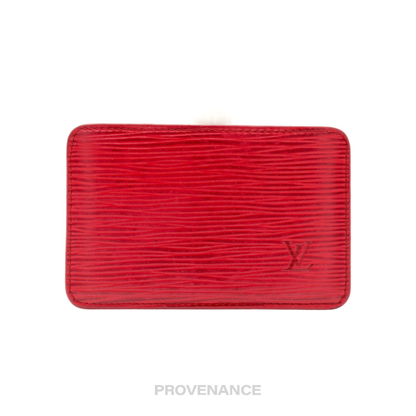 Louis Vuitton 🔴 Louis Vuitton Card Holder Wallet - Red Epi Leather Size ONE SIZE - 2 Thumbnail