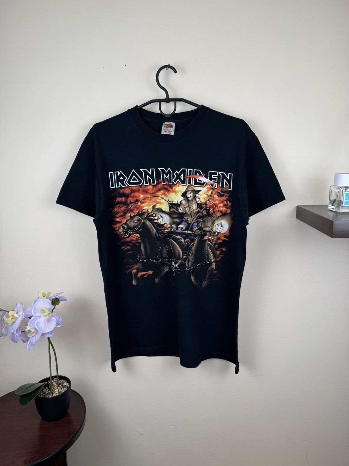 Iron Maiden Vintage Iron Maiden T shirt 2005 Death on the Road Rock M Size US M / EU 48-50 / 2 - 3 Thumbnail