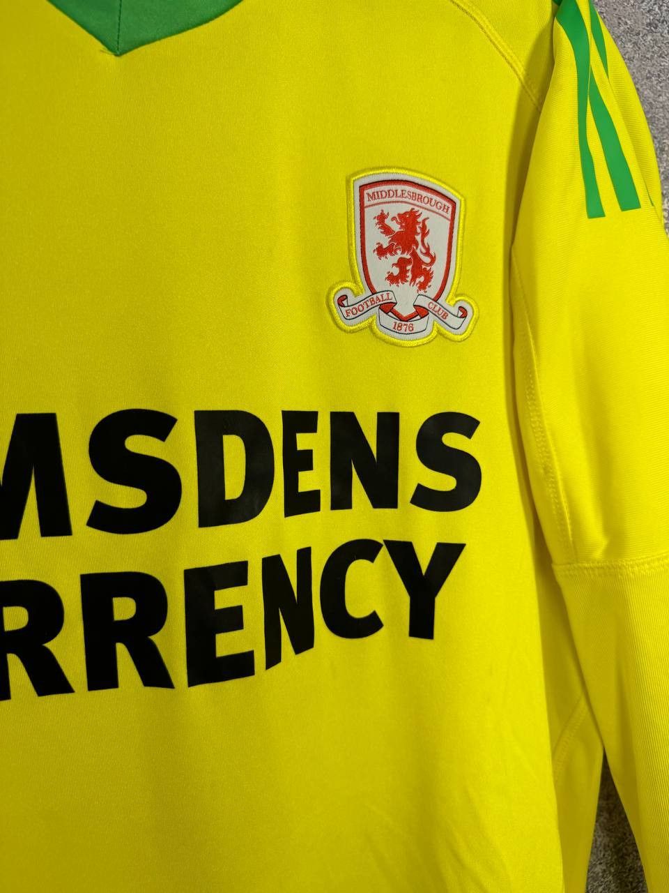 Adidas × Vintage Vintage Middlesbrough 2017/18 GK Adidas Soccer Jersey Size US L / EU 52-54 / 3 - 8 Thumbnail