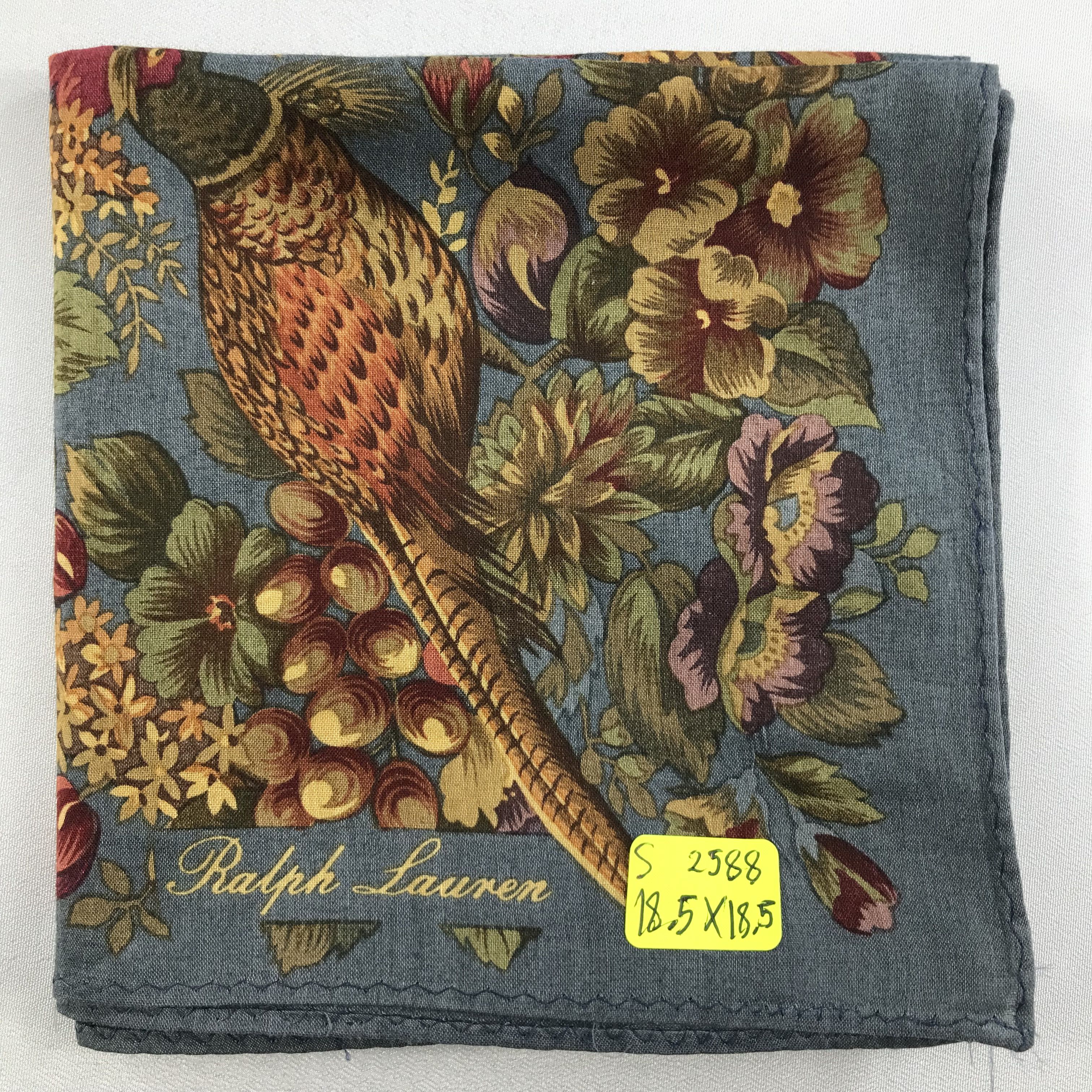 Ralph Lauren × Vintage Ralph Lauren Bandana / Handkerchief / Neckerchief - S2588 Size ONE SIZE - 5 Thumbnail