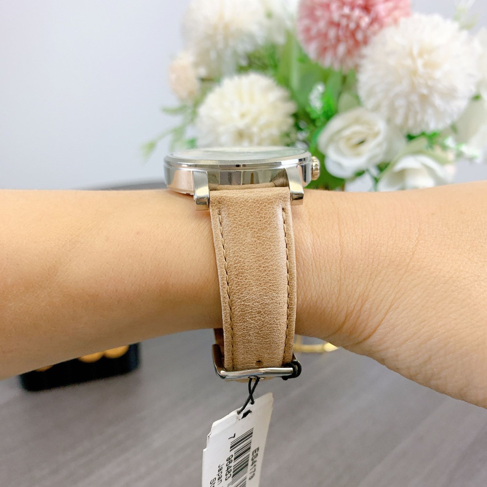 Fossil Fossil ES4179 Sport Three Hand Sand Leather Watch 38mm Size ONE SIZE - 2 Thumbnail