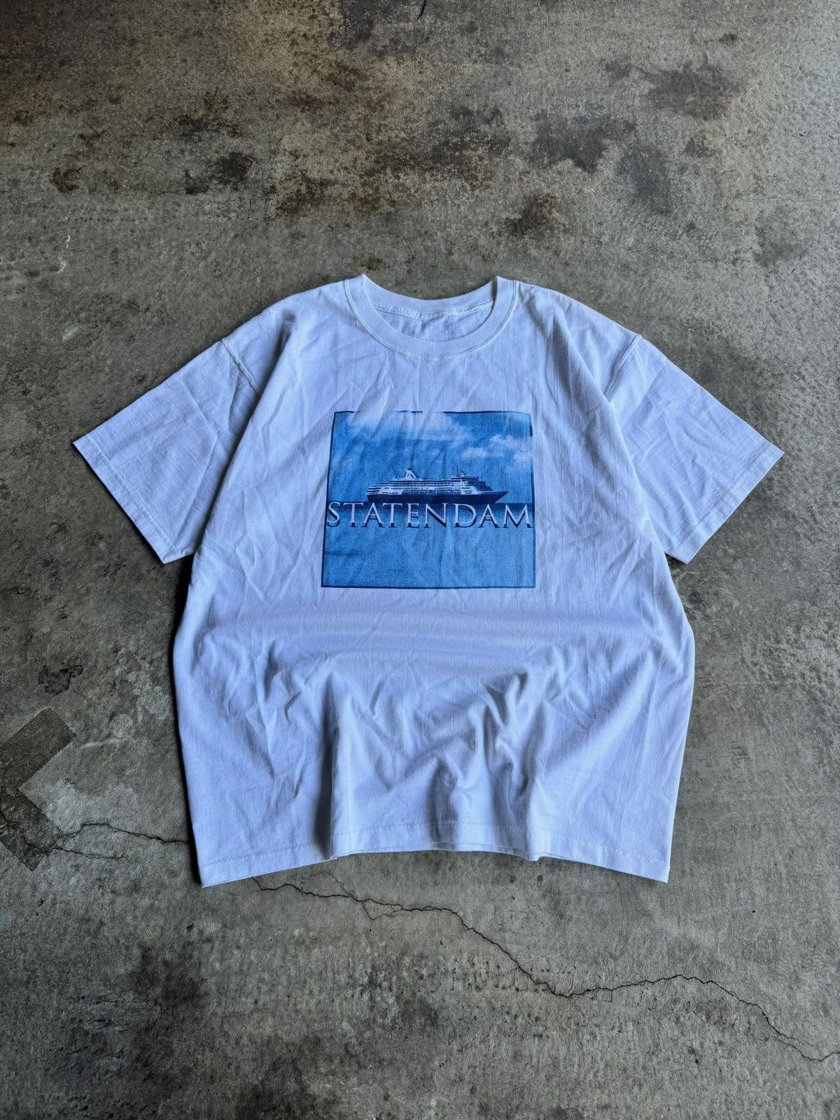 Other × Vintage Rare Vintage Statedam Streetwear Graphic Size US XL / EU 56 / 4 - 1 Thumbnail