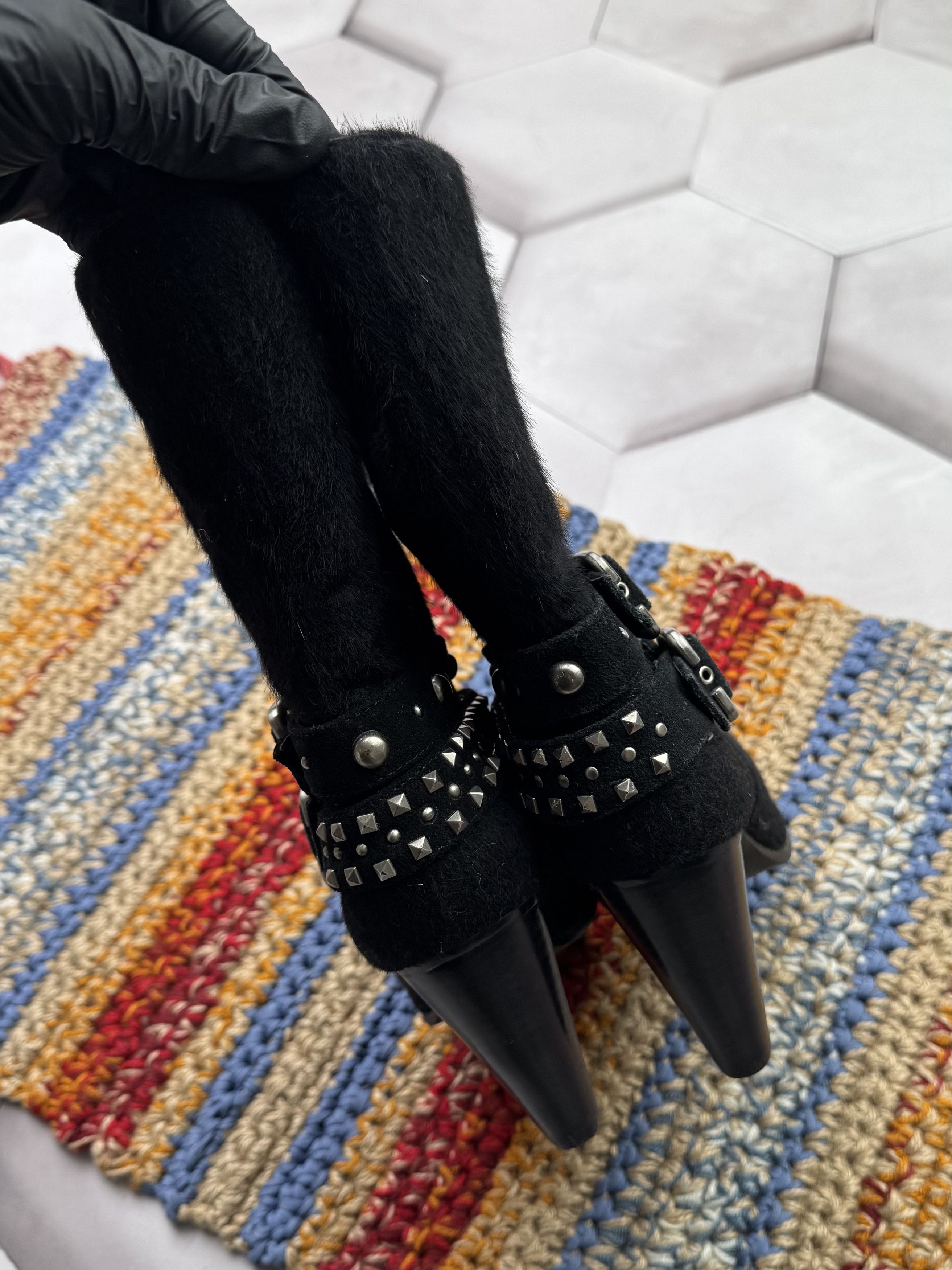 Japanese Brand Vintage Boots With Straps Size US 8 / IT 38 - 9 Thumbnail