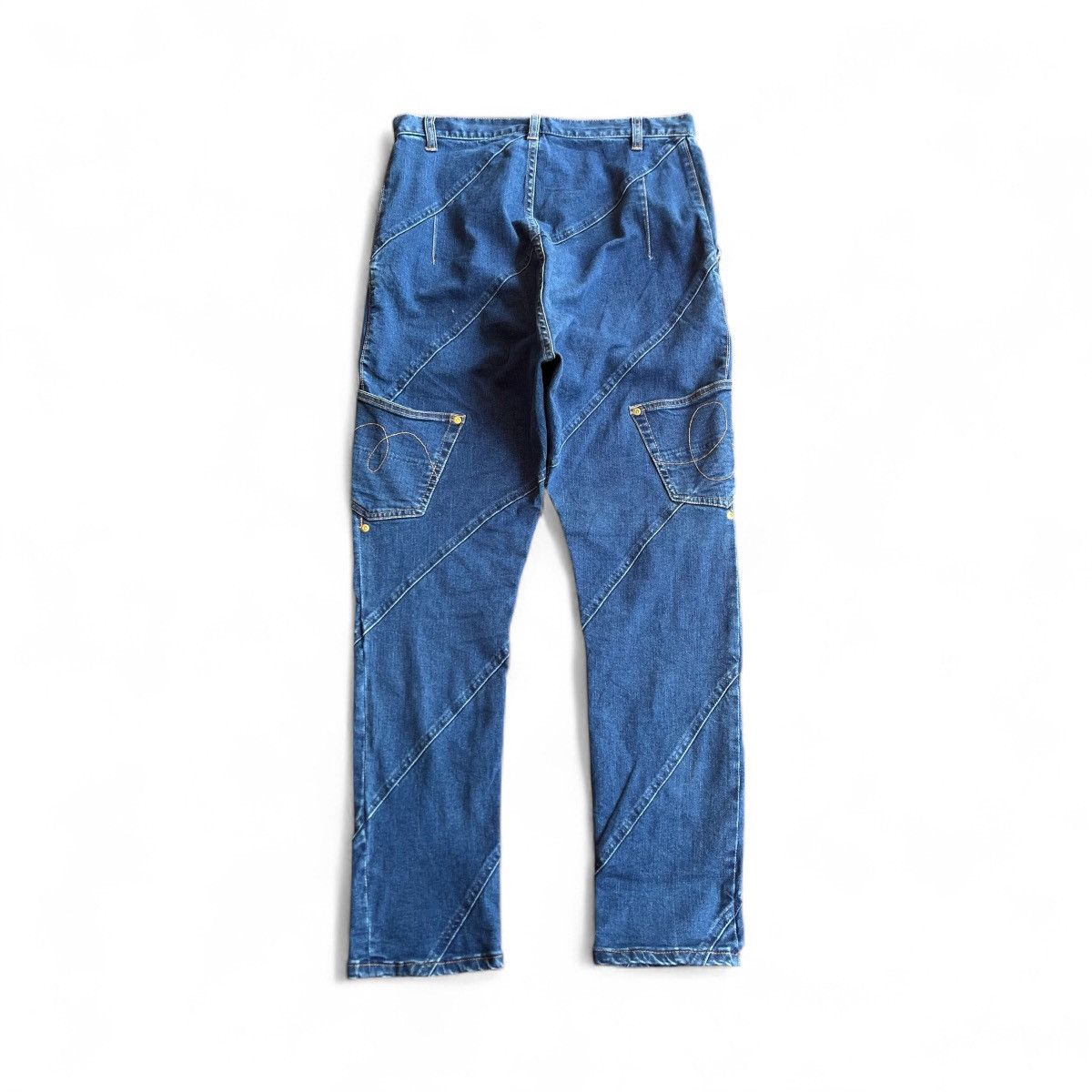 mercibeaucoup Mercibeaucoup by Isseymiyake Cargo Denim Pants Size US 31 - 7 Thumbnail