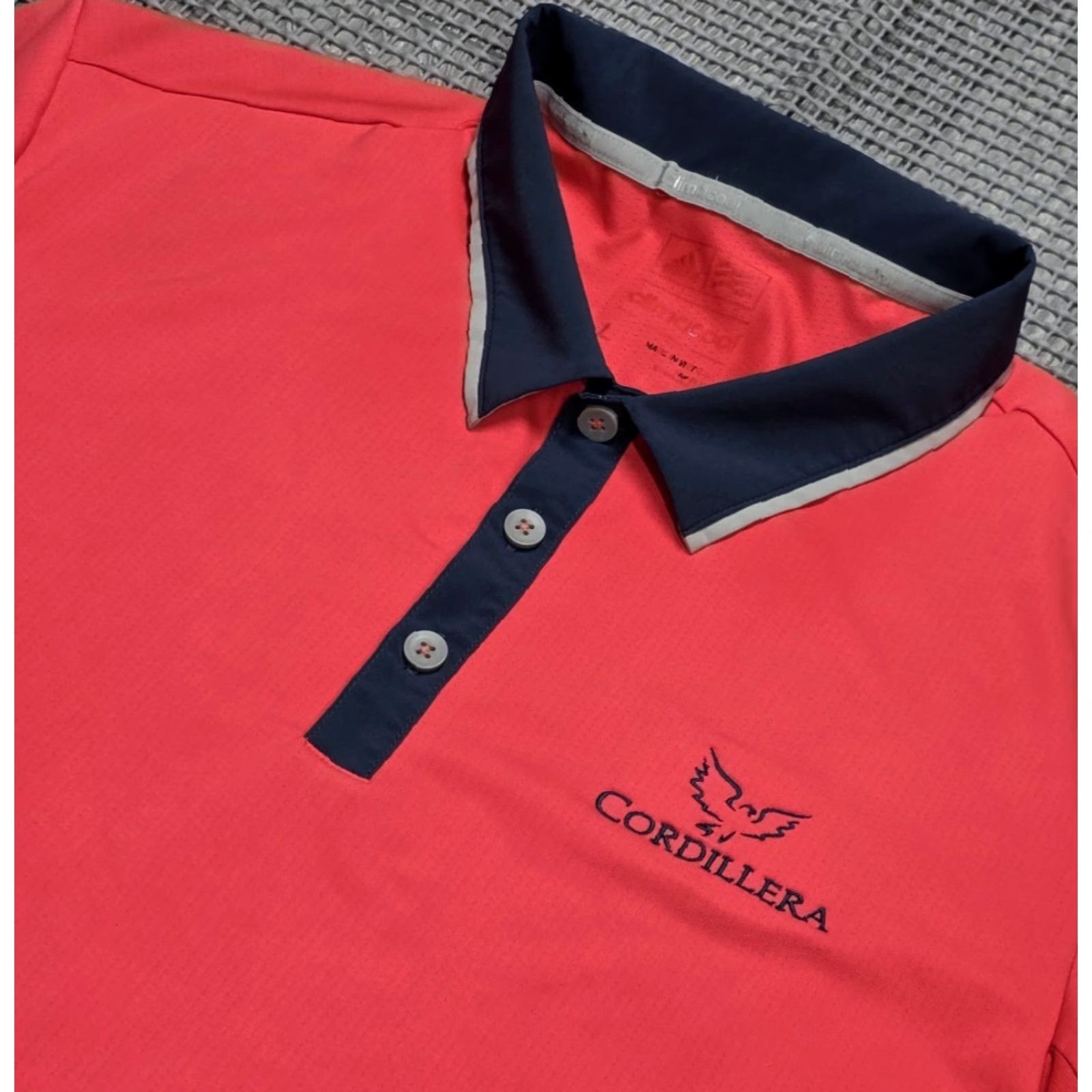 Adidas Adidas Climacool Golf Polo Shirt Mens L Pink Short Sleeve Cordillera Size US L / EU 52-54 / 3 - 4 Thumbnail