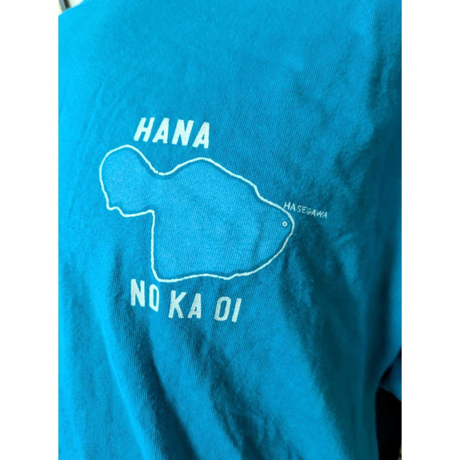 Hanes Hanes T-Shirt Hasegawa General Store Hana Maui Hawaii 2XL Blue Crew Neck Short Sleeve Cotton Men Hawaiian Shirt Men 2XL Size US XXL / EU 58 / 5 - 2 Thumbnail