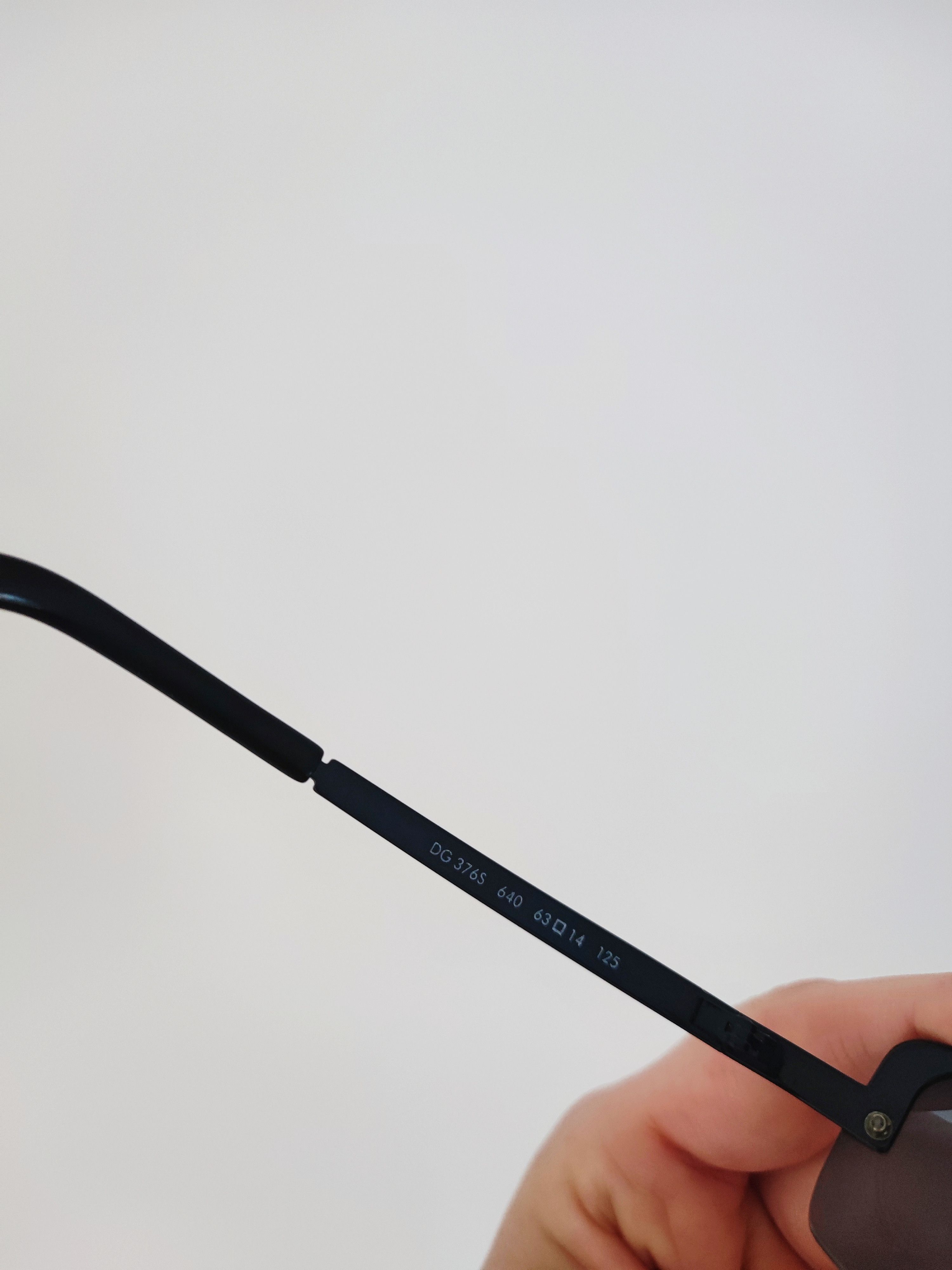Dolce & Gabbana Dolce & Gabbana DG376S Vintage Rimless Sunglasses — Y2K Size ONE SIZE - 8 Thumbnail