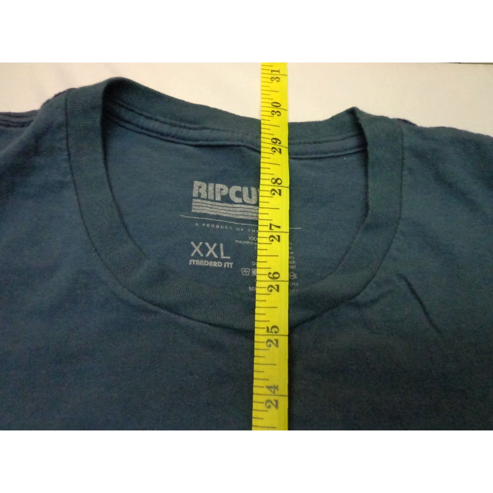 Rip Curl Rip Curl T-Shirt Blue 2XL Relaxed Fit Crew Neck Short Sleeve Graphic Print Men's Regular USA Mexico Summer Spring Fall “A Product Of The Search” Size US XXL / EU 58 / 5 - 5 Thumbnail