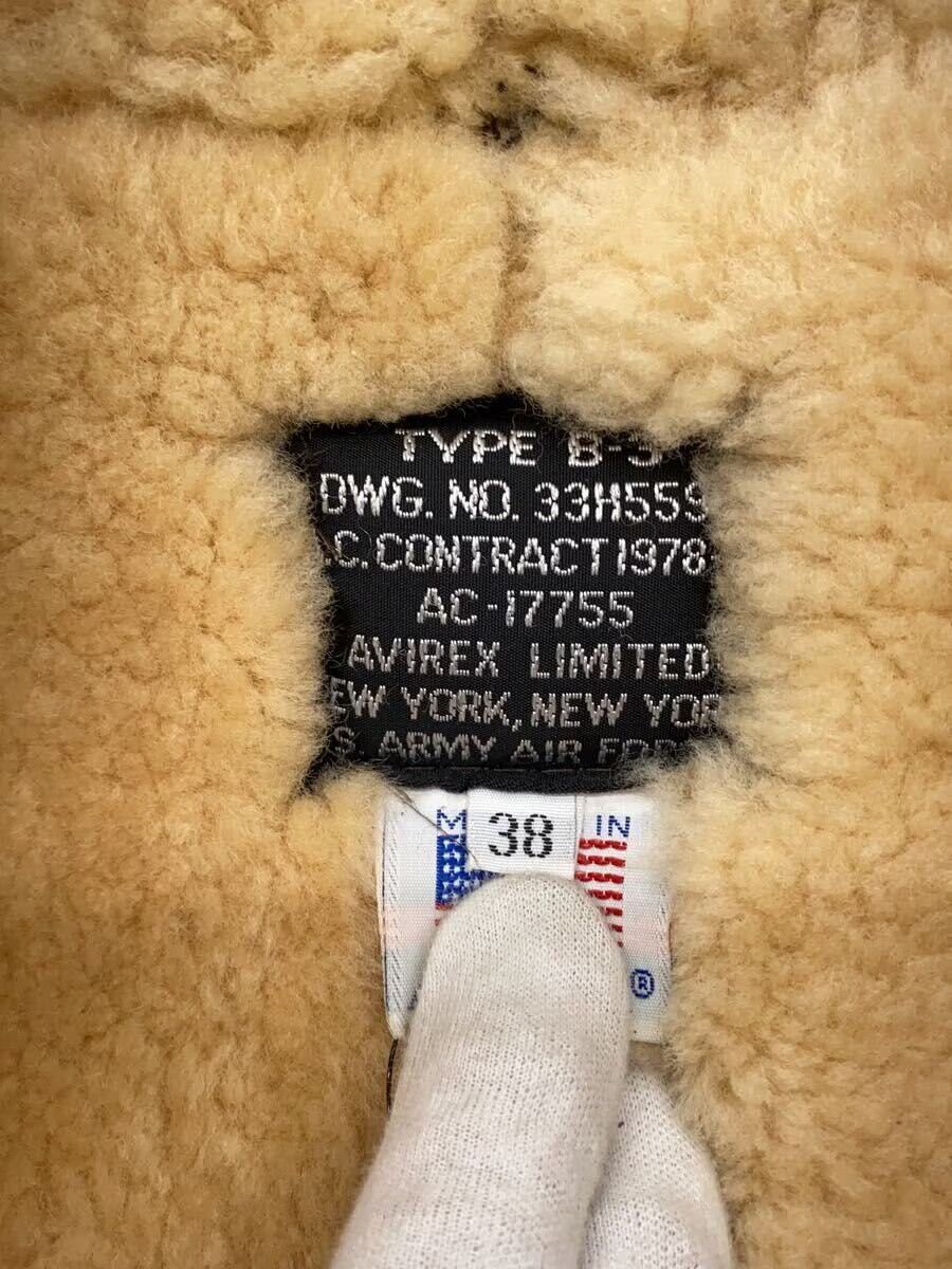 Avirex Avirex Lthr Flight Jkt Brown B-3 Size US L / EU 52-54 / 3 - 3 Thumbnail
