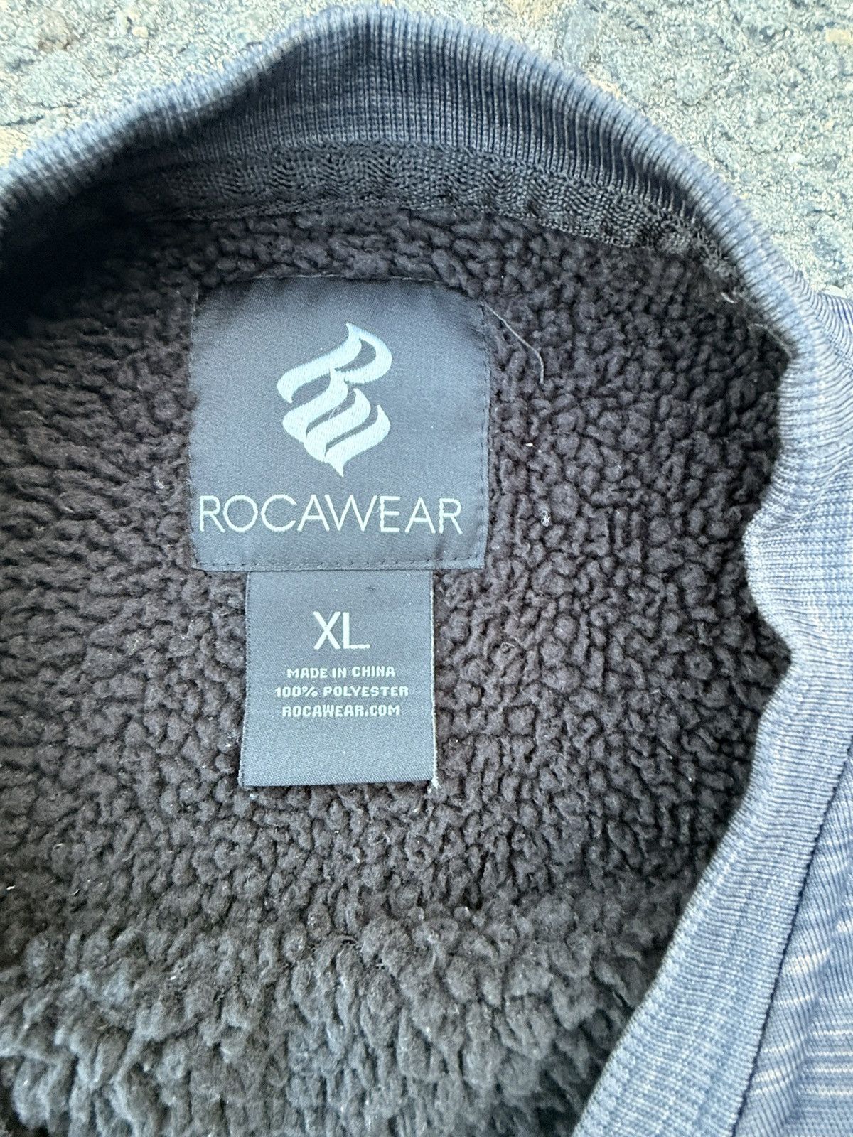 Rocawear Vintage Y2K Rocawear Black Pullover Sweater- Unisex Size US XL / EU 56 / 4 - 3 Thumbnail