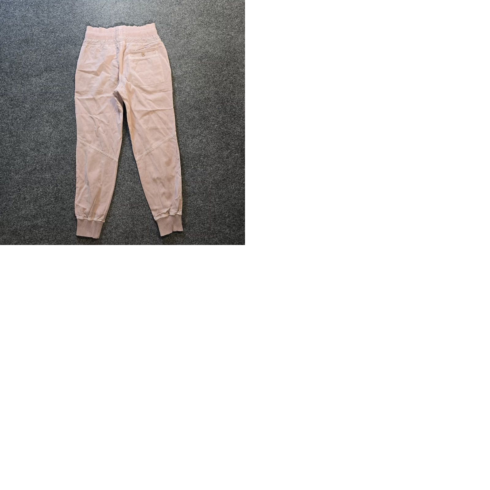 Reiss Reiss Pants Womens Size 0 Pink Joggers Twill Pull On Drawstring Pockets Casual Size 25" / US 0 / IT 36 - 9 Thumbnail