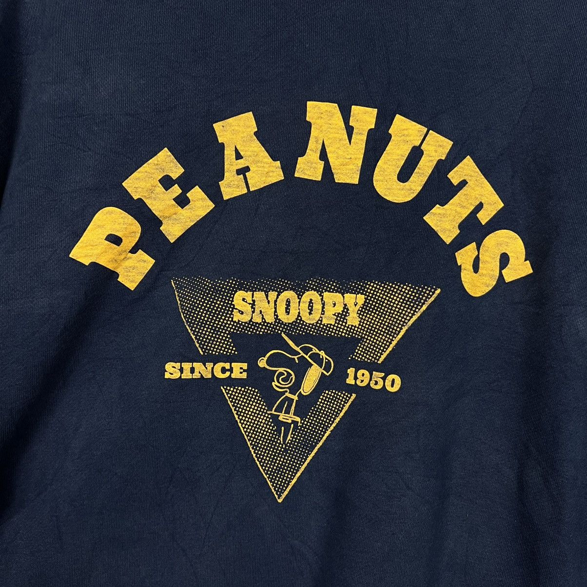 Peanuts PEANUTS SNOOPY Big Logo Crewneck Sweatshirt #4252-C193 Size US M / EU 48-50 / 2 - 3 Thumbnail