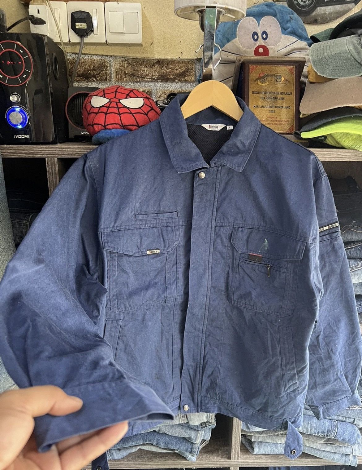 Kansai Yamamoto 🔥Vintage Kansai Uniform Work Jacket Size US M / EU 48-50 / 2 - 12 Thumbnail