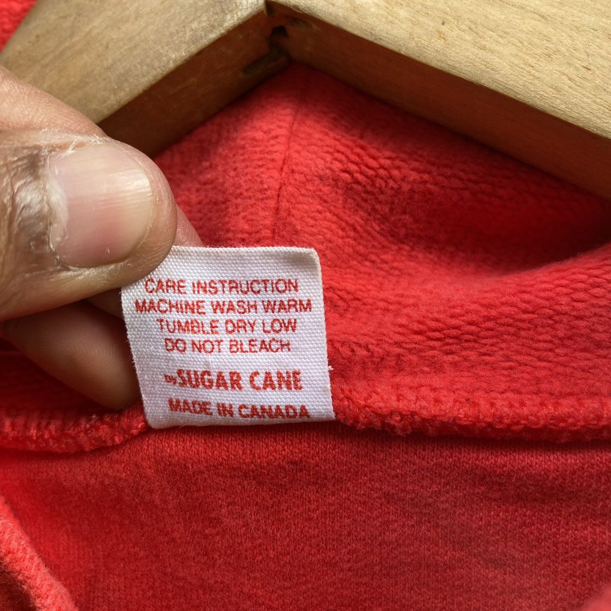 Toyo Enterprises Thrashed Faded Vintage Sugar Cane ERD GRUNGE HOODIE Size US M / EU 48-50 / 2 - 4 Thumbnail