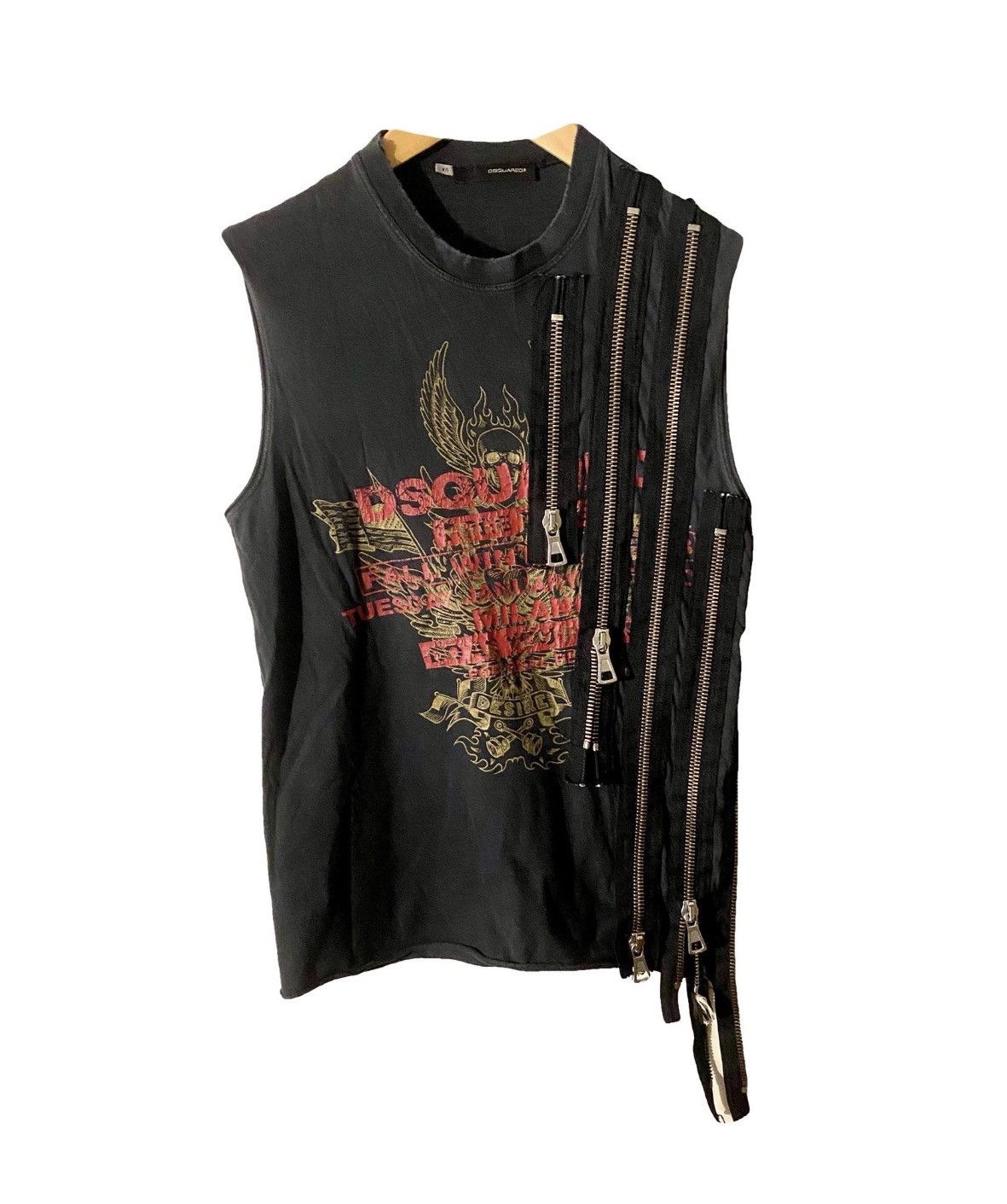 Dsquared2 Dsquard2 vintage tank top vest Size US S / EU 44-46 / 1 - 1 Thumbnail