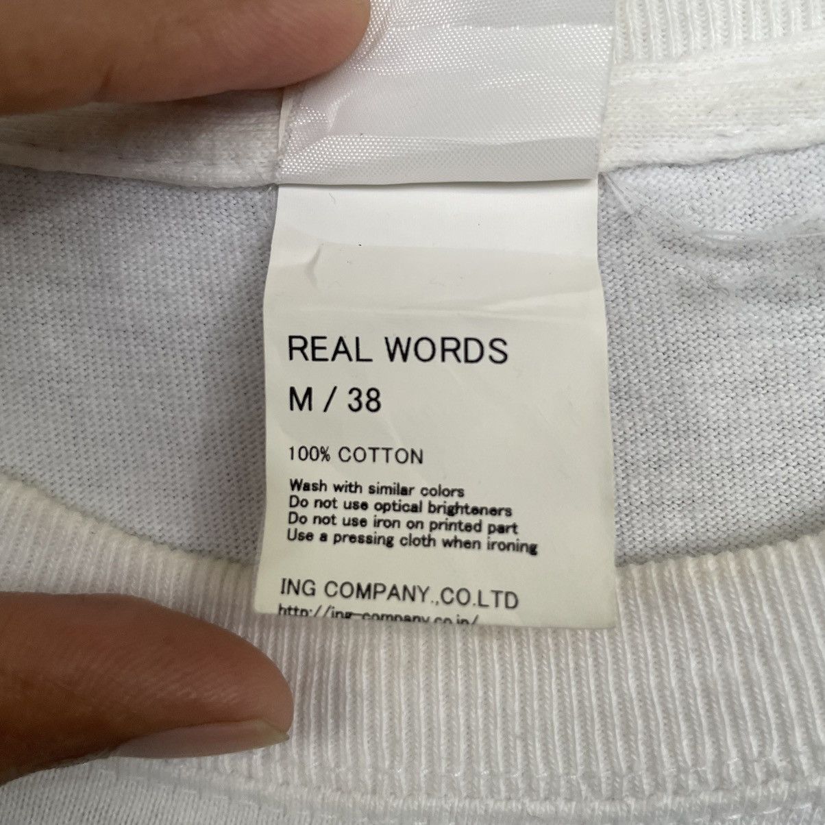 Japanese Brand Real Words Photo Tee Ifsixwasnine Hysterics T Shirt Size US L / EU 52-54 / 3 - 4 Thumbnail