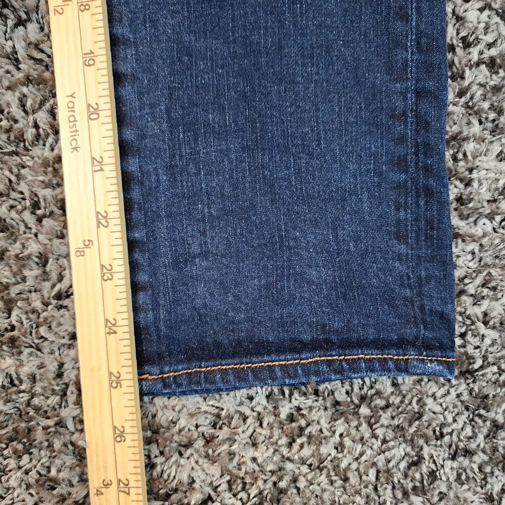 American Eagle Outfitters VINTAGE American Eagle Artist Jeans Women Size 4 Waist 30 Inseam 24 Stretch Blue - Womens Jeans Size 27" / US 4 / IT 40 - 5 Thumbnail
