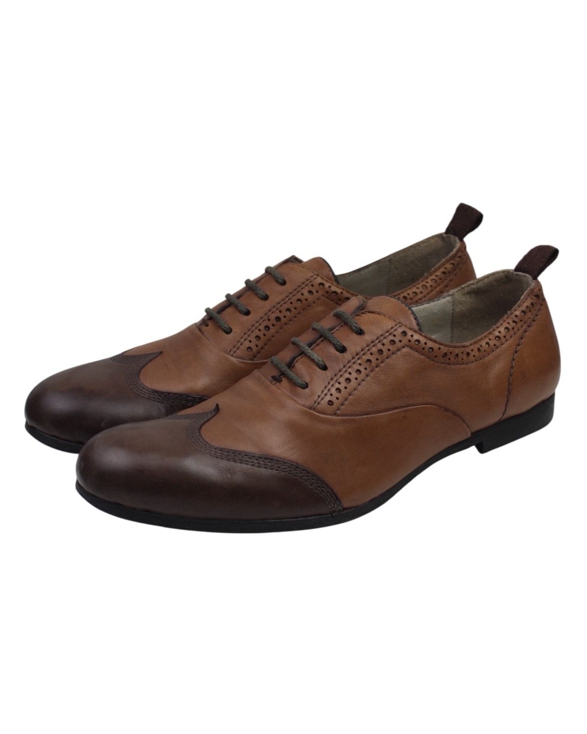 Alfredo Bannister 2000S ALFREDO BANNISTER JAPAN OXFORD CAPTOE LEATHER SHOES Size US 8 / EU 41 - 2 Thumbnail