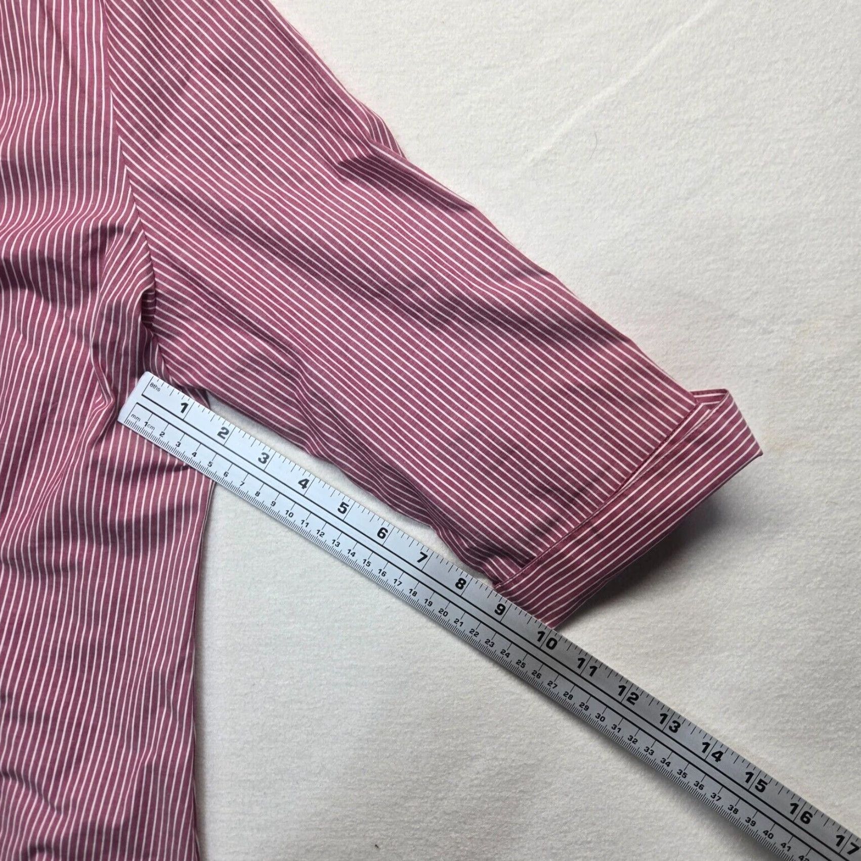 Vintage VINTAGE Kim Rogers Shirt Short Sleeve Button-Up Adult Women L Blue Striped 90s Theme Mens Womens? Size L / US 10 / IT 46 - 5 Thumbnail