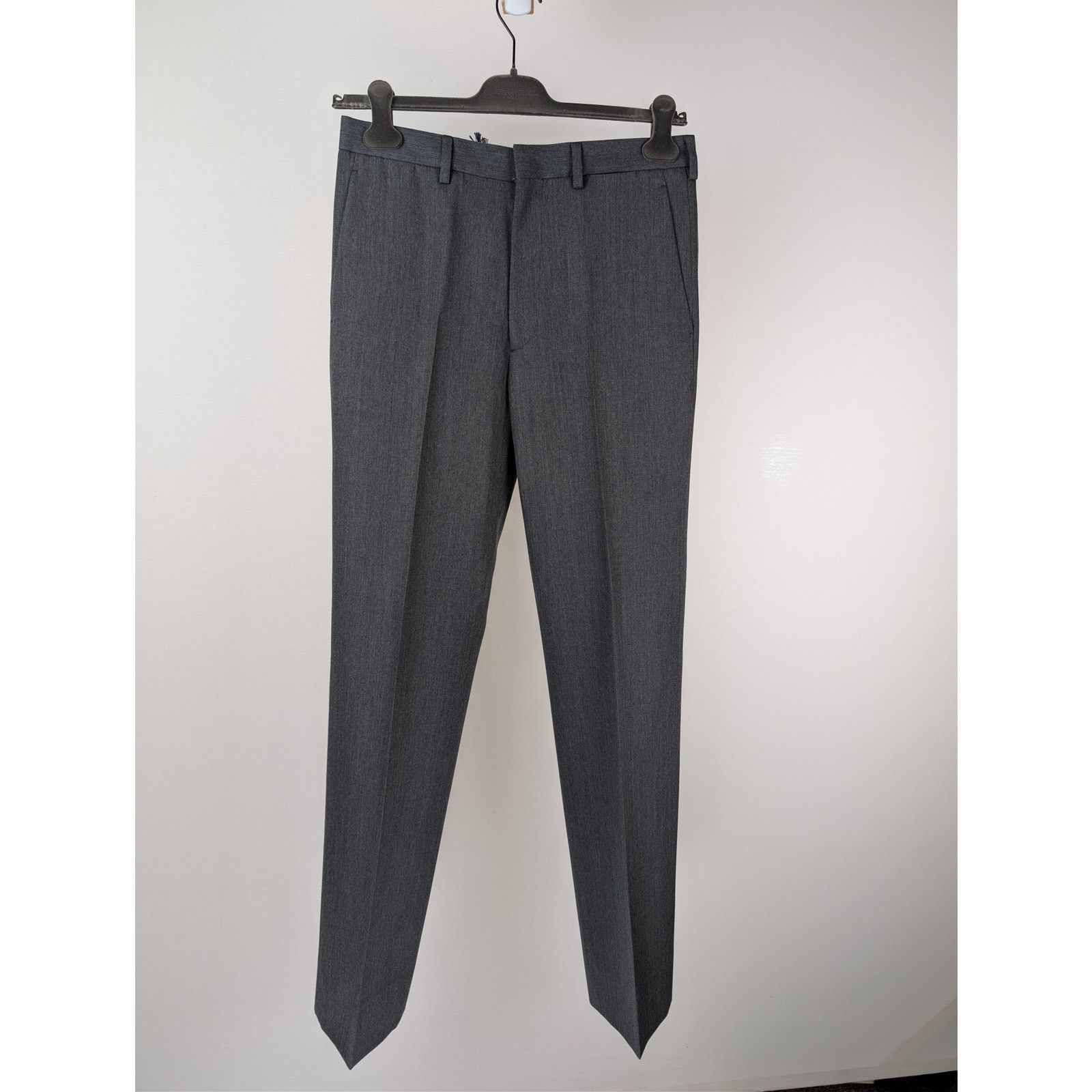 Prada o1rshd1 Gabardine Casual Pants in Grey Size US 30 / EU 46 - 1 Thumbnail