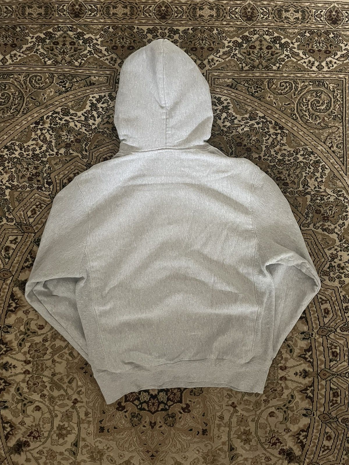 Japanese Brand × Vintage Vintage Grey Champion MoMa Hoodie Size US M / EU 48-50 / 2 - 2 Thumbnail