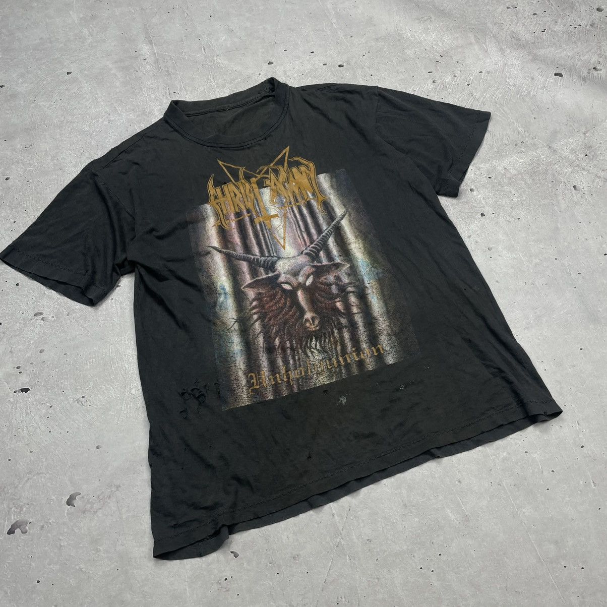 🔥Ultra Rare🔥 Christ Agony 90’s Black metal T-shirts
