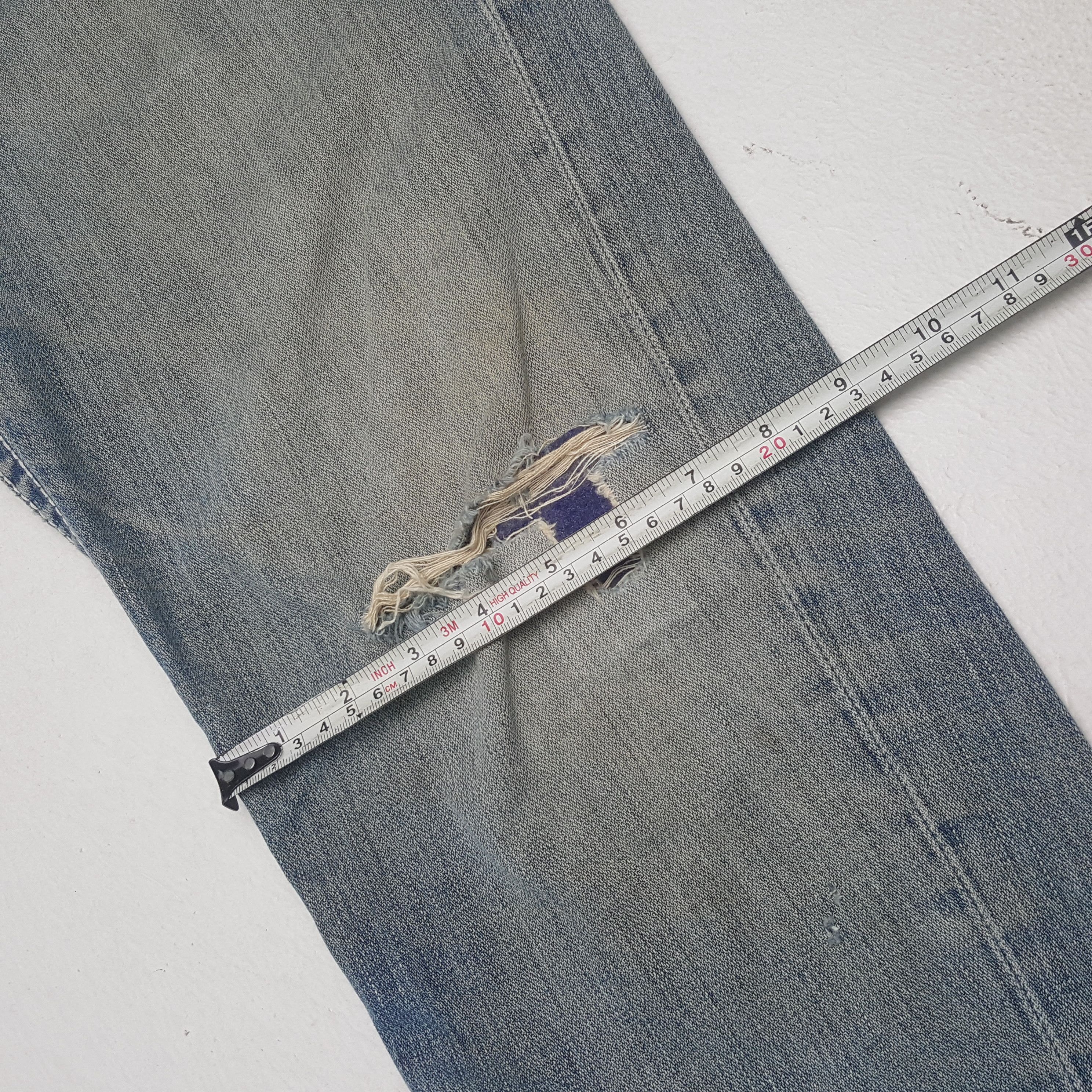 True Religion × Vintage True Religion Fashion Streetwear Style Distressed Jeans Size US 33 - 17 Thumbnail