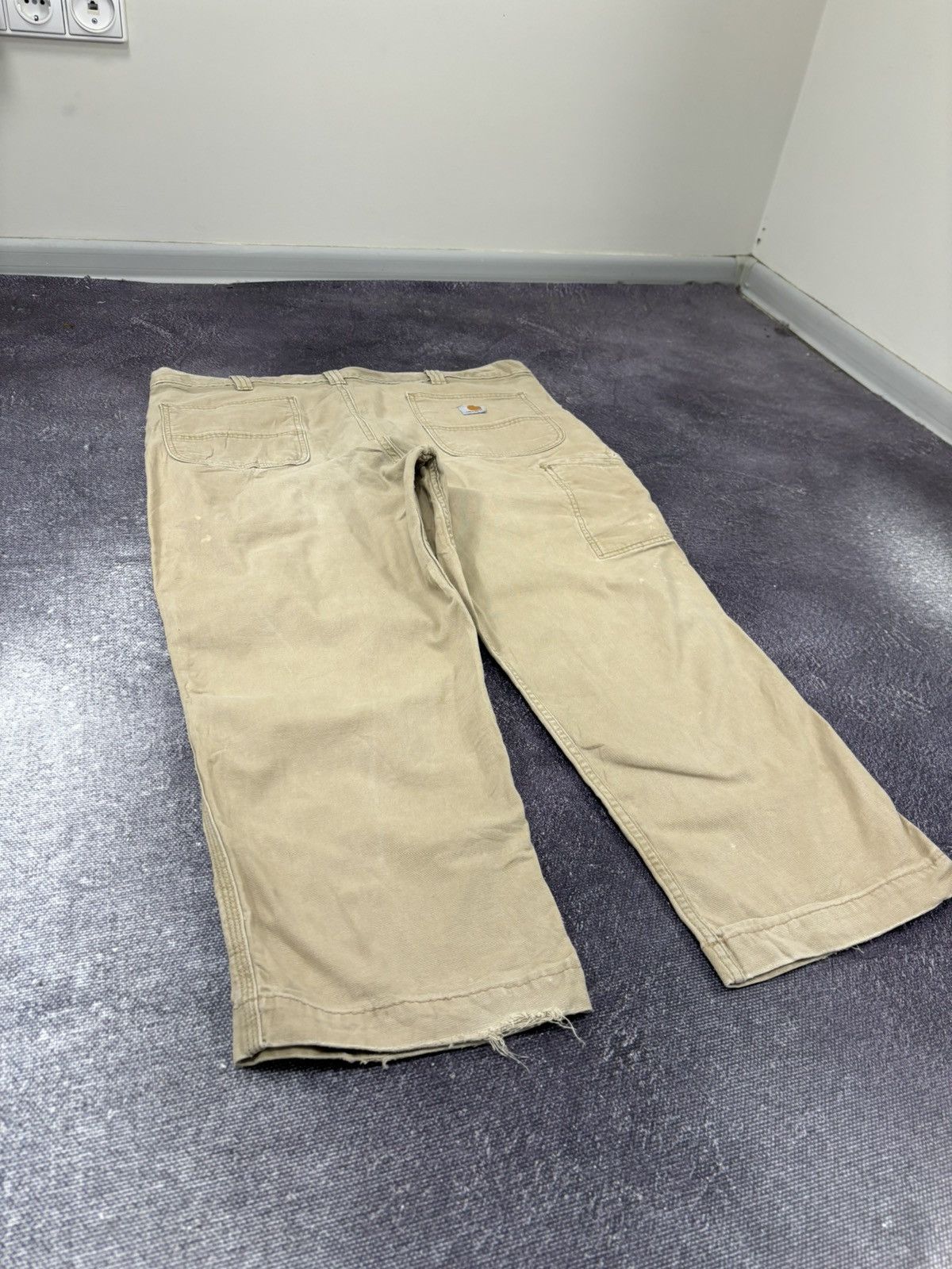 Carhartt Vintage Carhartt Cream USA Hype Baggy Pants Jeans Size US 40 / EU 56 - 5 Thumbnail