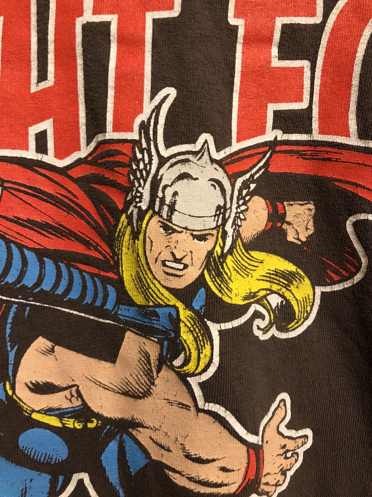 Gildan × Marvel Comics × Vintage Vintage Marvel Comics Thor T Shirt ‘Fight for Asgard’ Size US L / EU 52-54 / 3 - 4 Thumbnail