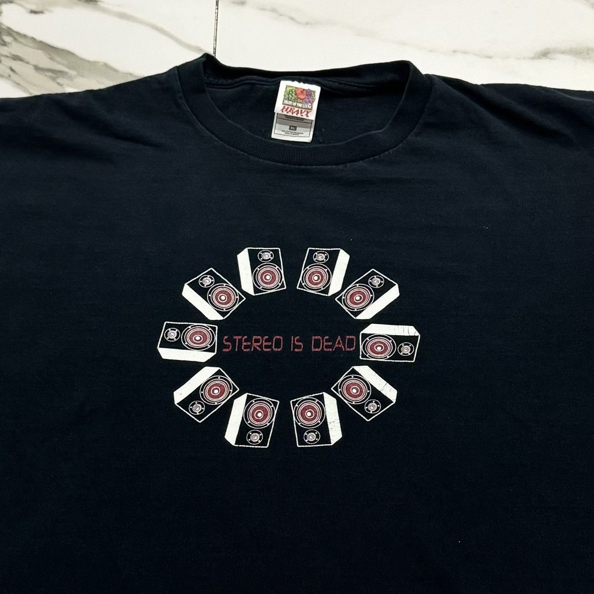 Band Tees VINTAGE STEREO IS DEAD TEE! Size US XL / EU 56 / 4 - 3 Thumbnail