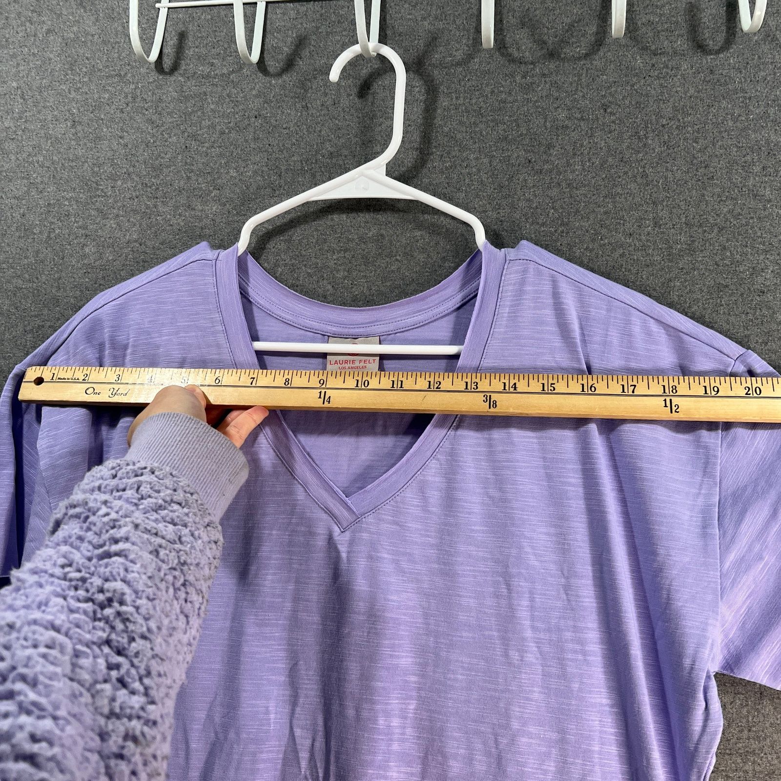 Other Laurie Felt Top Slub V-Neck Tee with Size S / US 4 / IT 40 - 5 Thumbnail