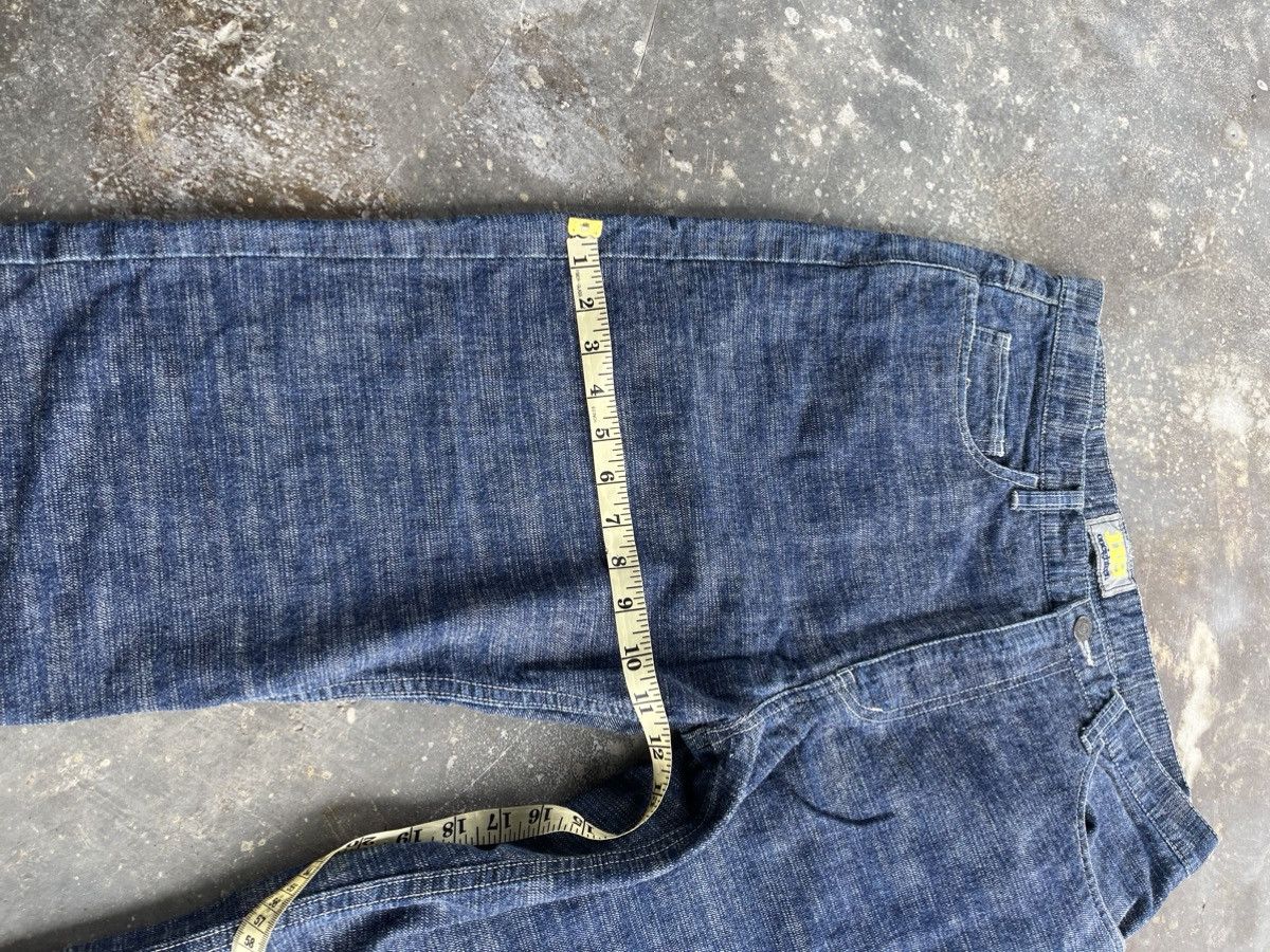 If Six Was Nine × Japanese Brand × Vintage Baggy Hysteric Inspired Slubby Denim Size US 31 - 10 Thumbnail