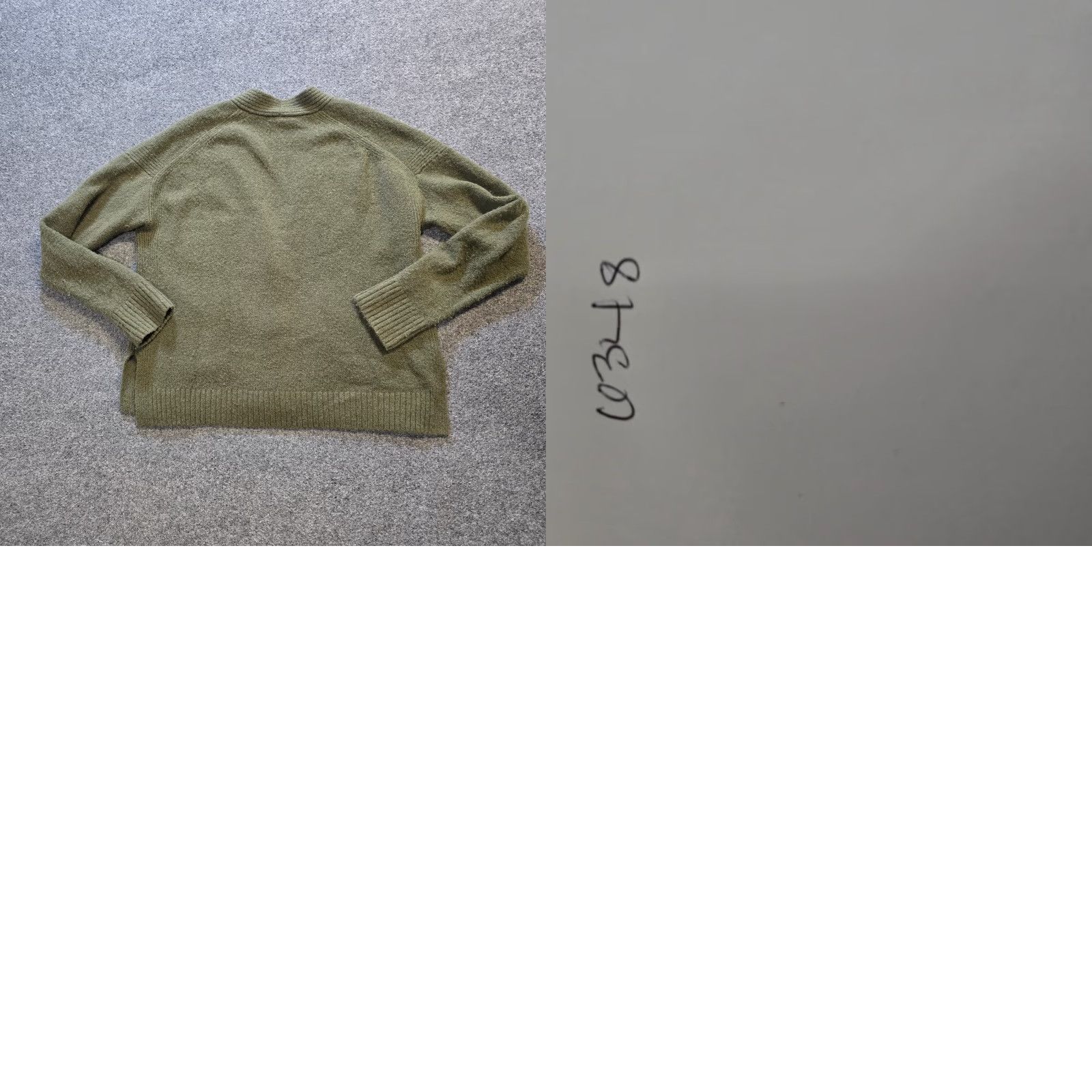 J.Crew J.CREW Cardigan SW eater Women M Green Merino Wool Alpaca Blend Regular Knit V-Neck Button Capstone? Size M / US 6-8 / IT 42-44 - 8 Thumbnail