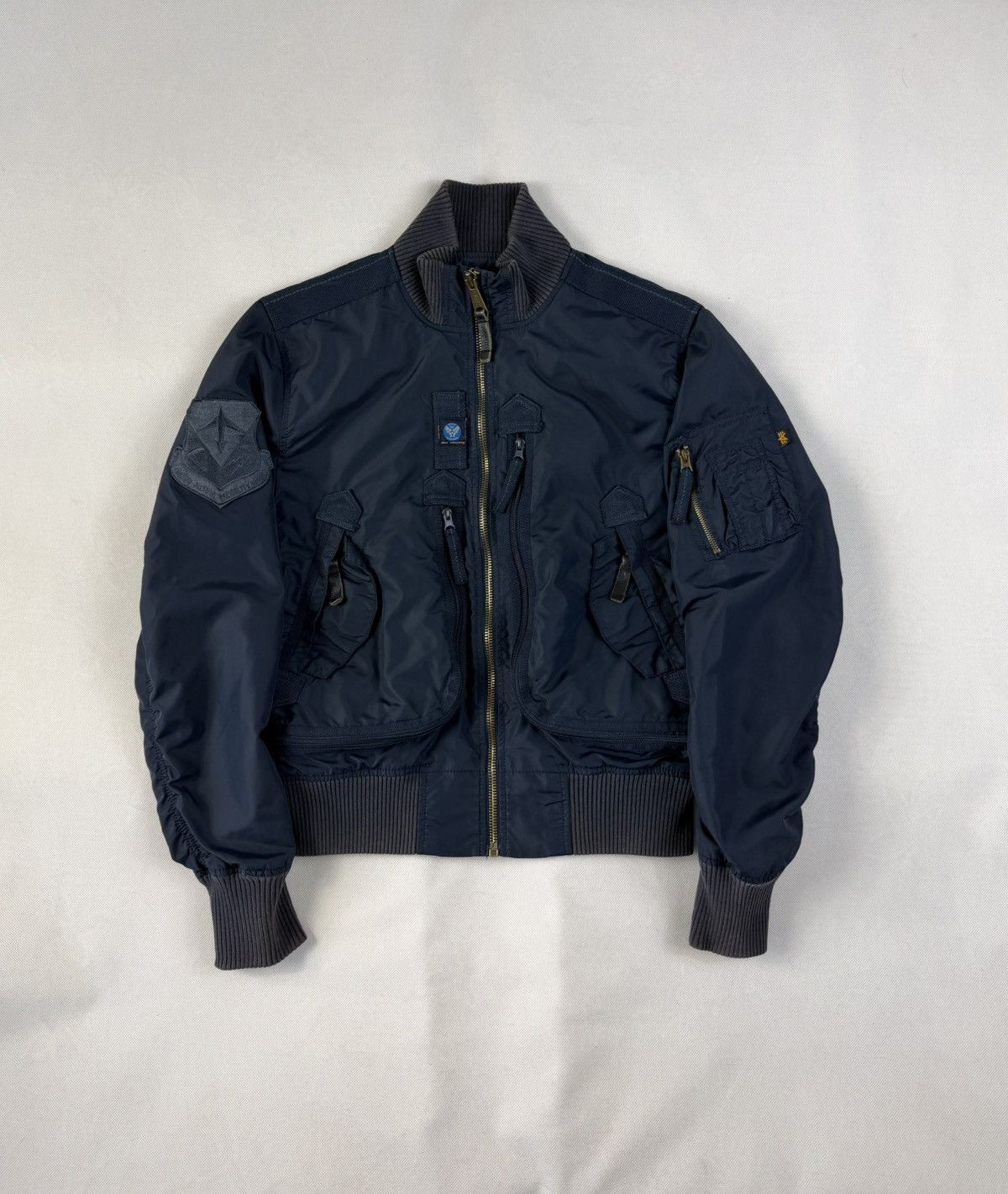 Alpha Industries Alpha Industries Prop 352 Bomber Jacket Army Military Flyers Size US M / EU 48-50 / 2 - 2 Thumbnail
