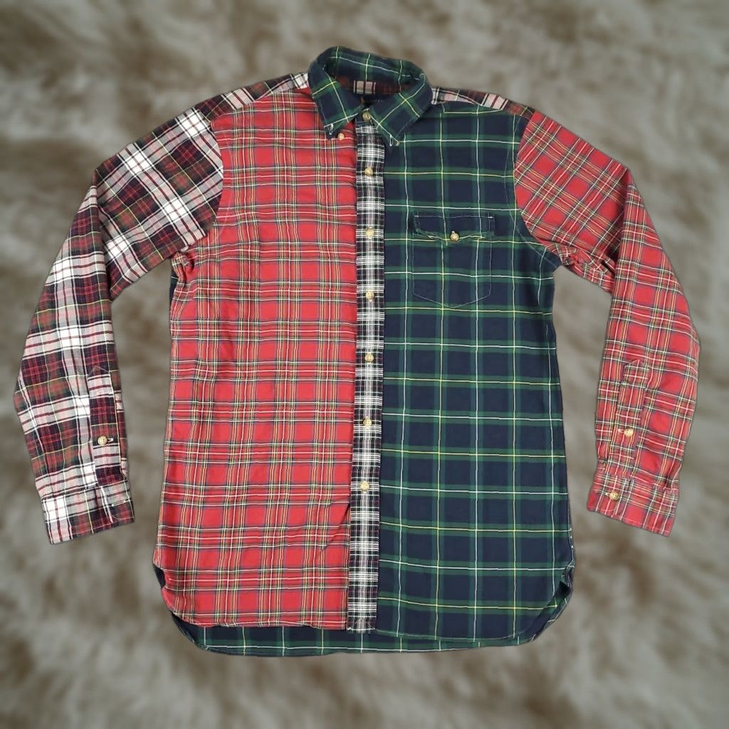 Ralph Lauren Ralph Lauren Plaid Button-Up Shirt Mens Medium Blue Red Long Sleeve Casual Size US M / EU 48-50 / 2 - 1 Thumbnail