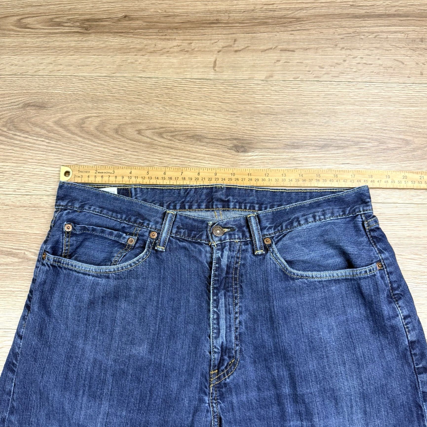 Levi's **Levi's 505 Men's Medium Washed Blue Straight Leg Jeans** User: Levi's 505 Men's Medium Washed Blue Straight Leg Jeans Size US 36 / EU 52 - 4 Thumbnail