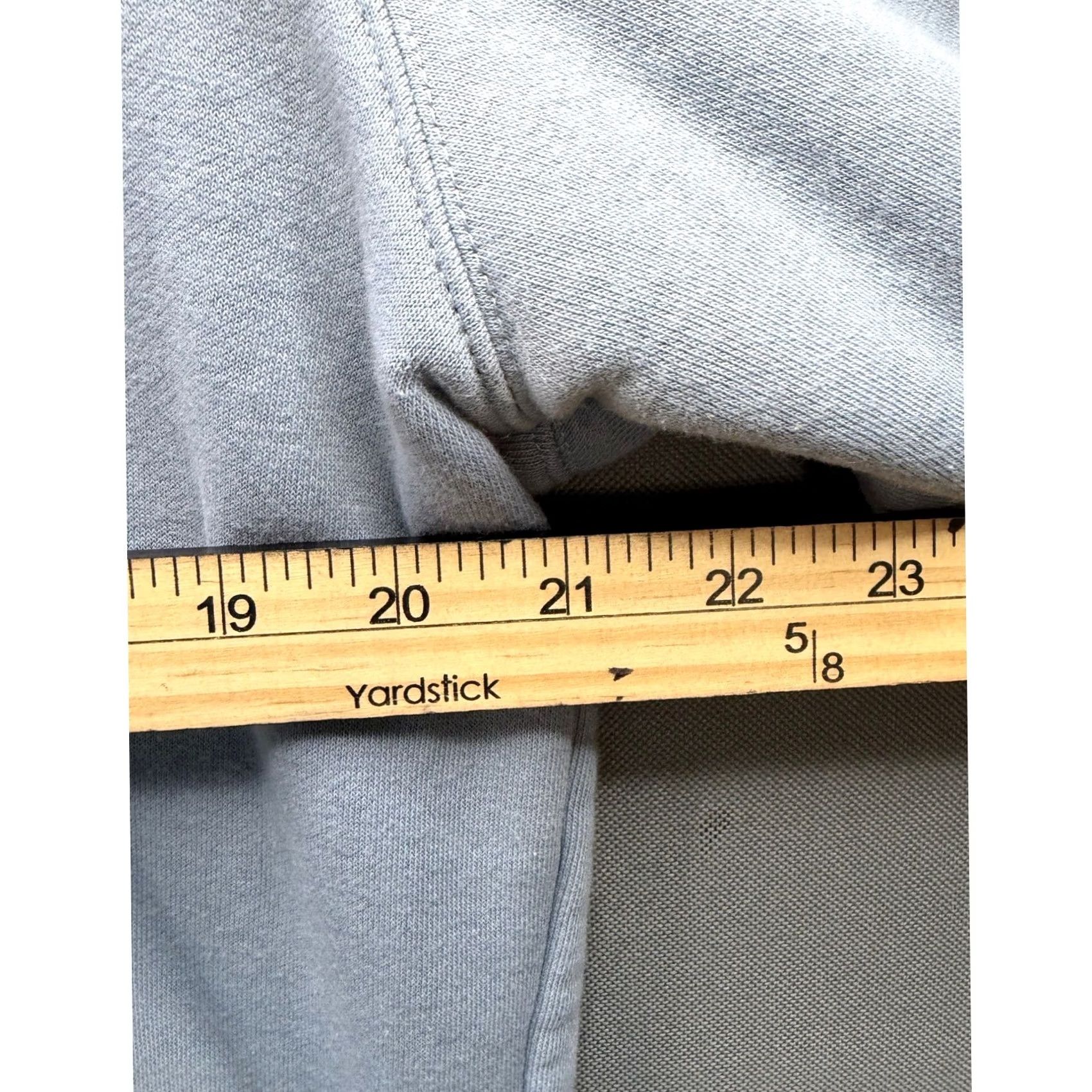 Vintage Brahma Hoodie Mens Heavyweight Fleece Lined Pullover Light Blue Kangaroo Pocket Drawstring Hooded Regular Large Mens Size US L / EU 52-54 / 3 - 4 Thumbnail