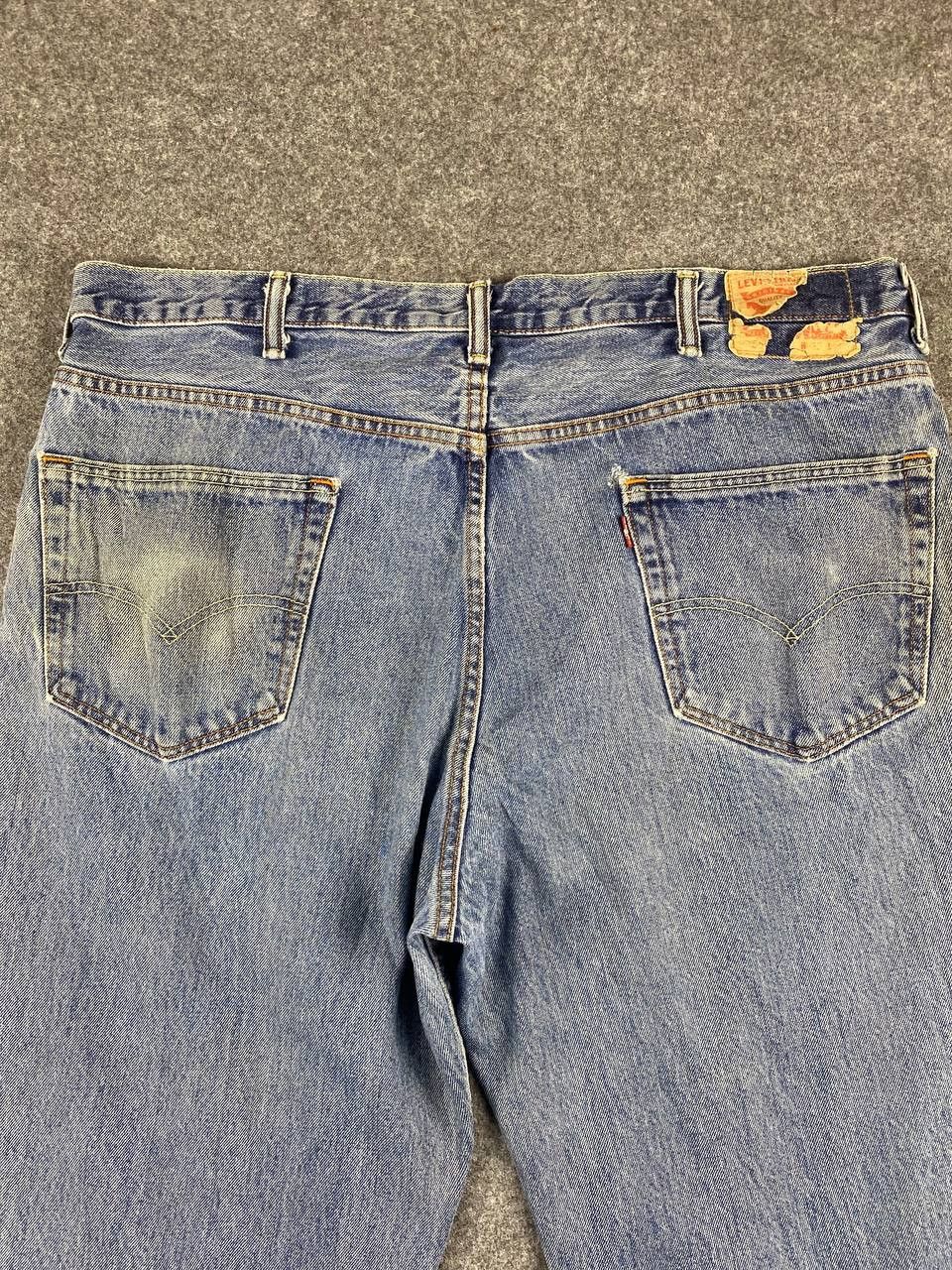 Levi's levis 550 relaxed fit baggy denim nice design Size US 43 - 3 Thumbnail