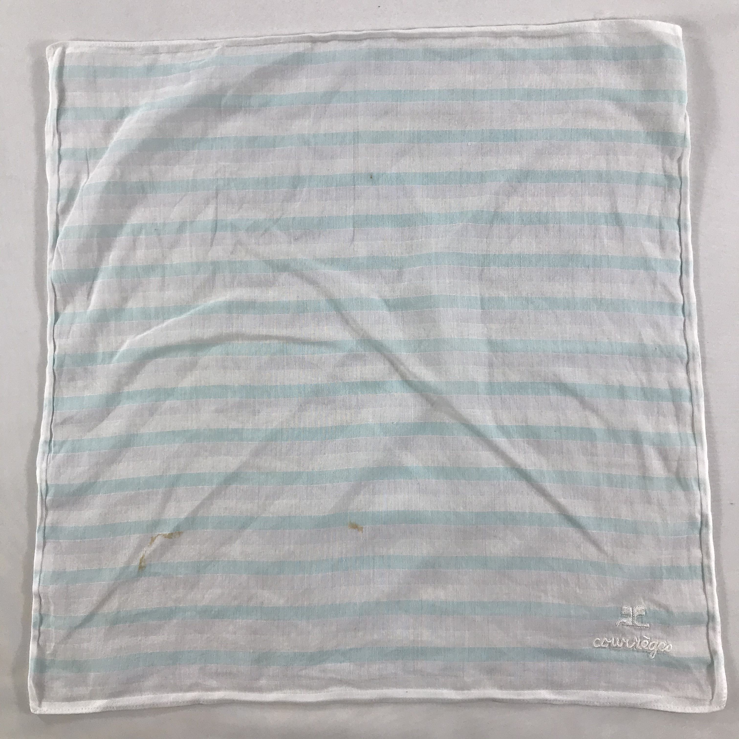 Courreges × Vintage Courreges Bandana / Handkerchief / Neckerchief - S1699 Size ONE SIZE - 1 Thumbnail