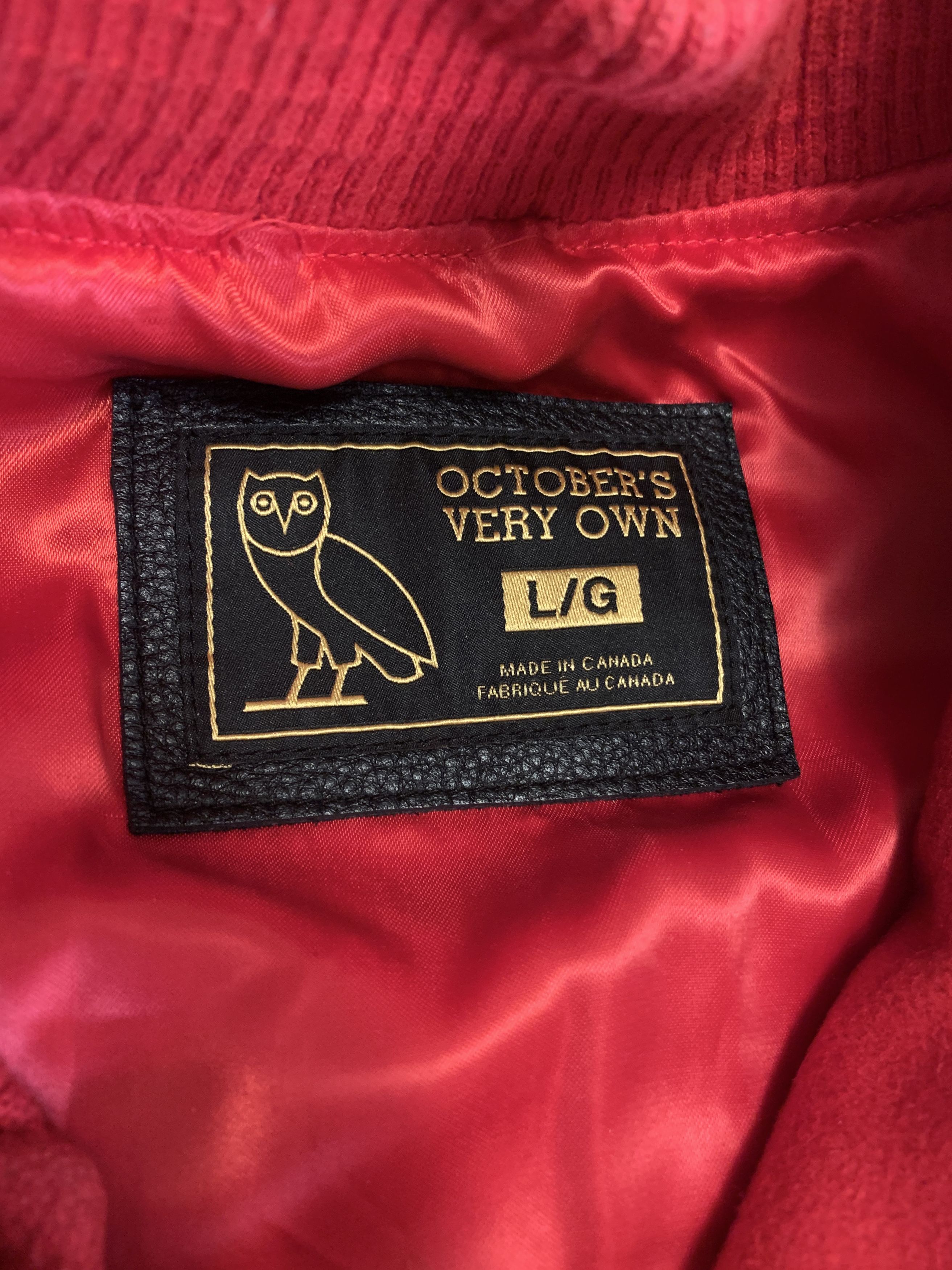 Drake OVO X NBA BULLS VARSITY JACKET Size US L / EU 52-54 / 3 - 15 Thumbnail
