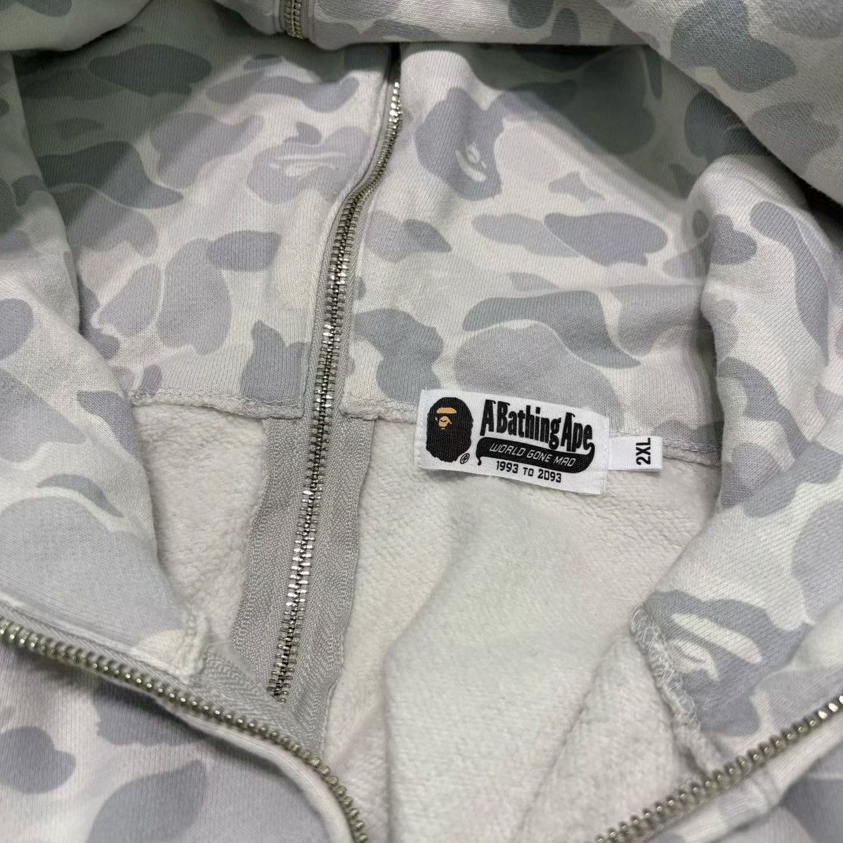 Bape 1ST CAMO SHARK FULL ZIP HOODIE Size US XXL / EU 58 / 5 - 8 Thumbnail