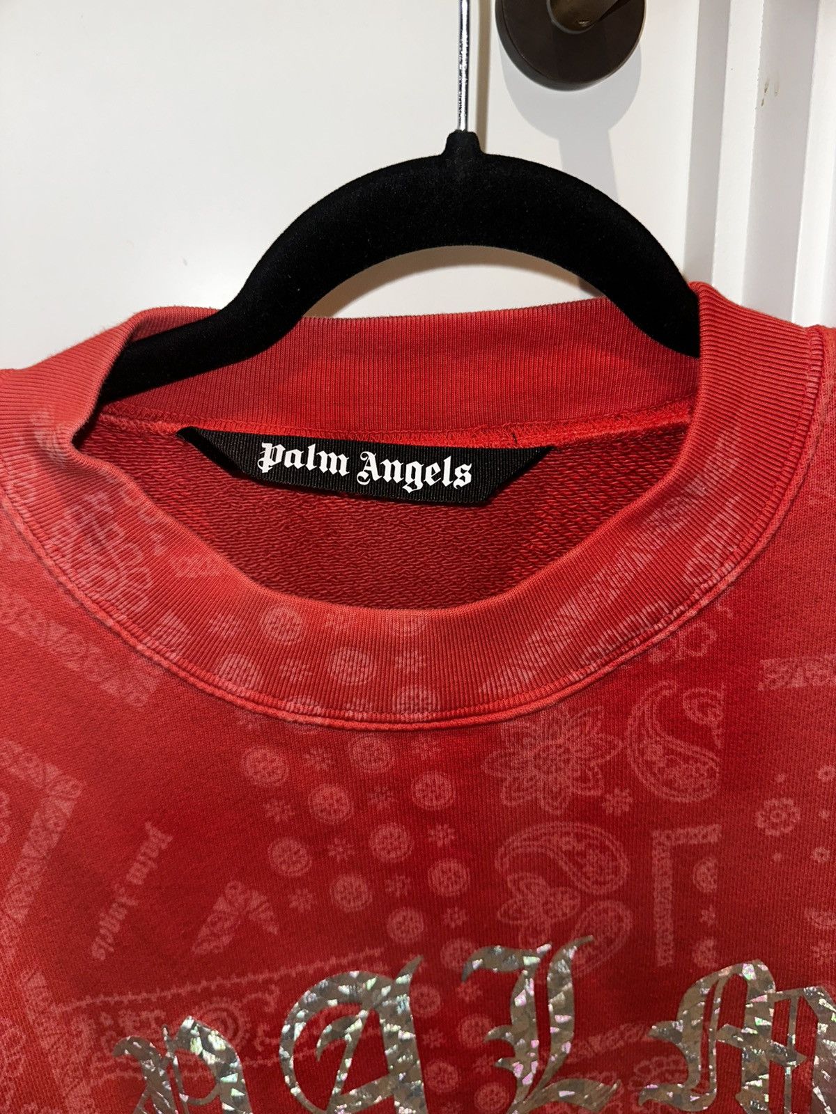 Palm Angels Palm Angels Bandana Sweatshirt Size US M / EU 48-50 / 2 - 2 Thumbnail