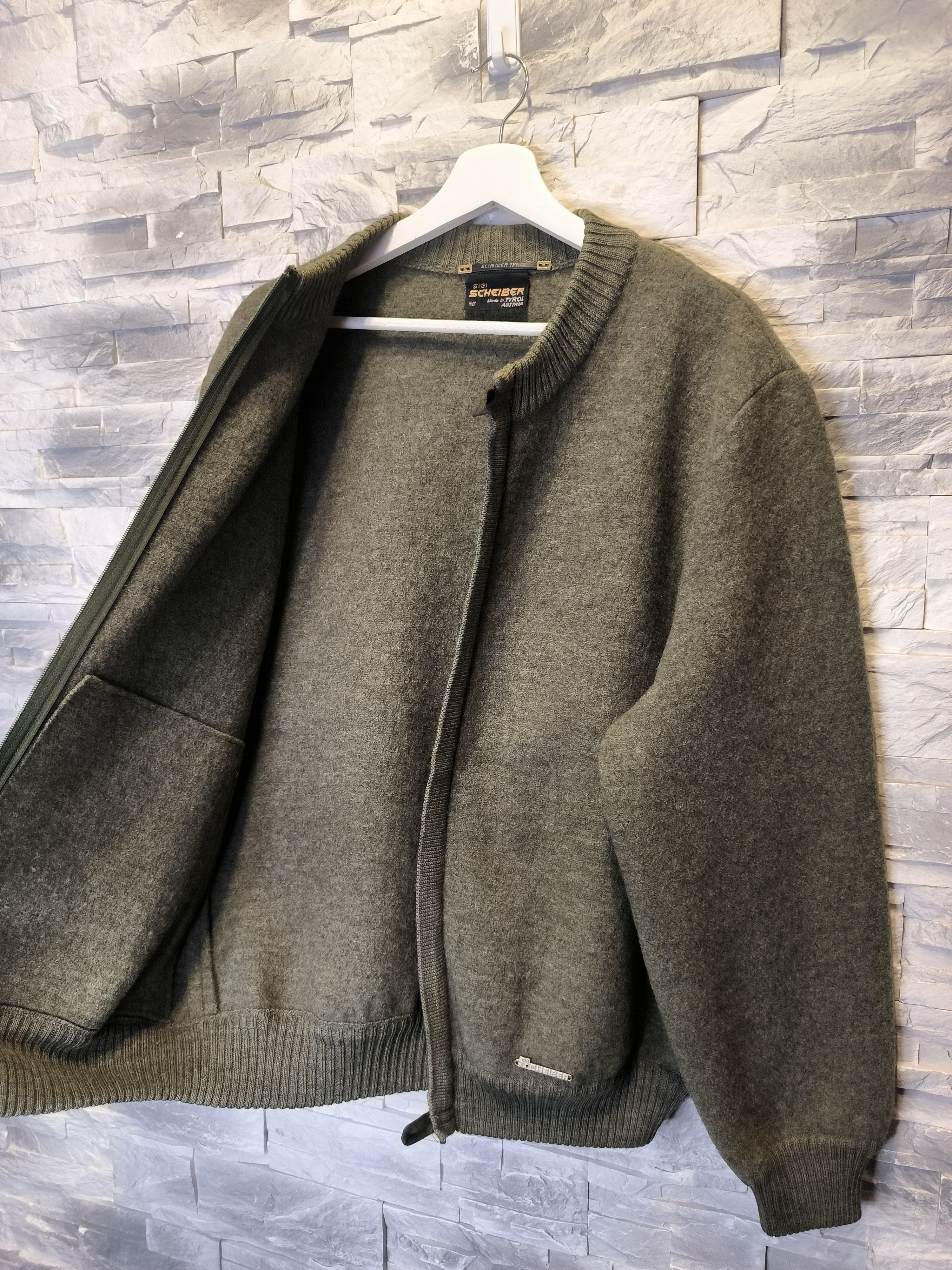 Vintage Scheiber Tyrol Wool Bomber Jacket Vintage Size US M / EU 48-50 / 2 - 6 Thumbnail