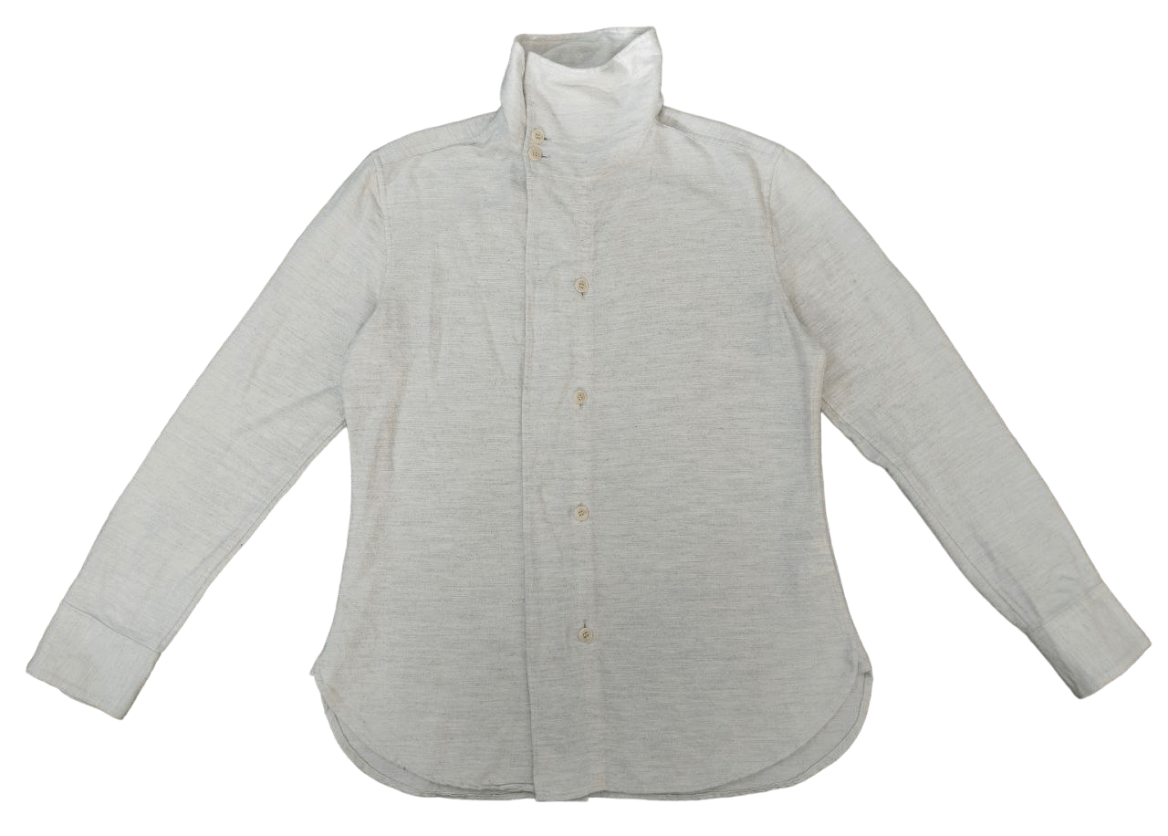 Yohji Yamamoto Ys Yohji Yamamoto High Collar Shirt Size M / US 6-8 / IT 42-44 - 2 Thumbnail