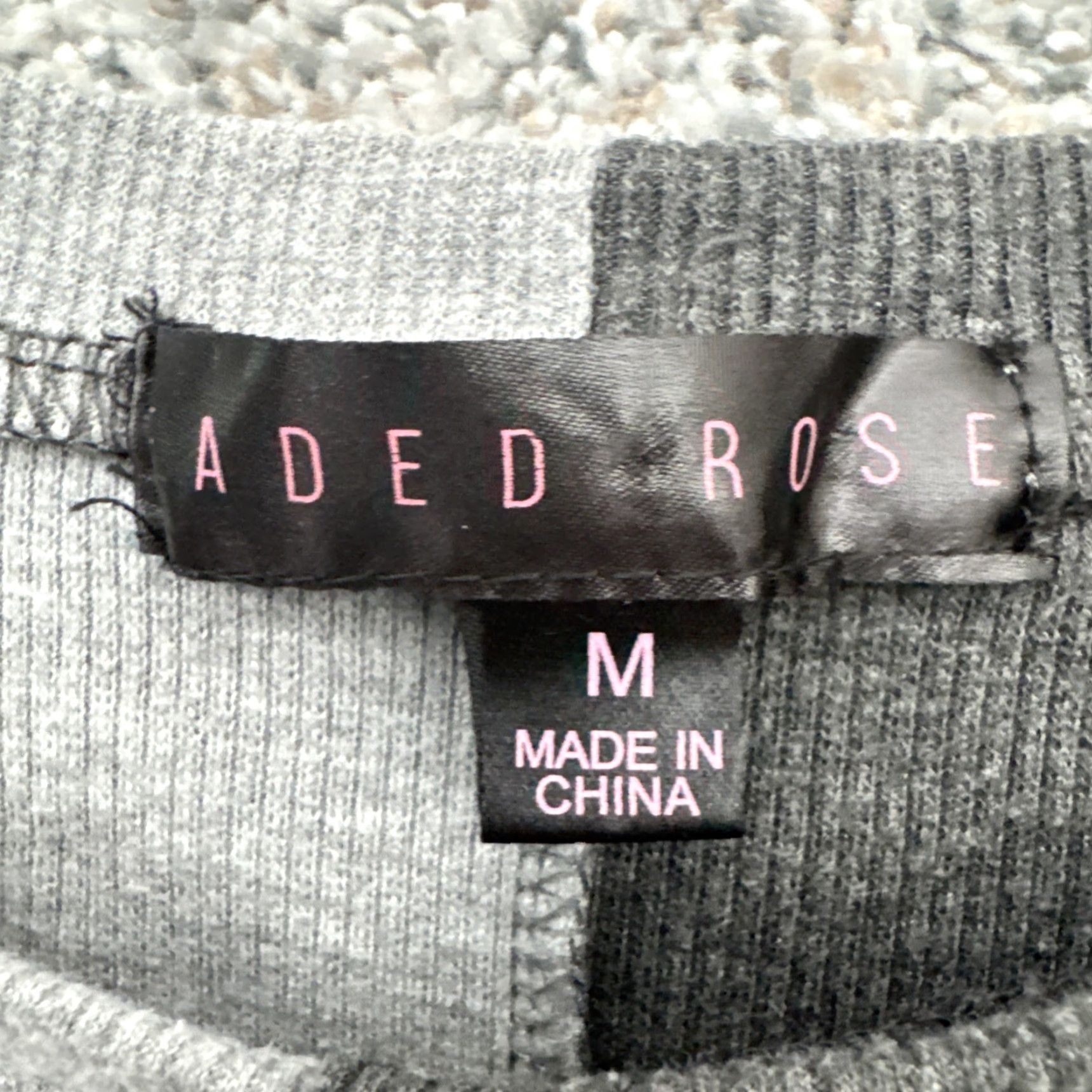 Vintage Y2K Style Tee Womens Medium Grunge Streetwear Cropped Patchwork Graphic Skater Shirt Womens M Gray City Grunge Outdoor Cropped 90s Aded Rose Mens? Size M / US 6-8 / IT 42-44 - 4 Thumbnail