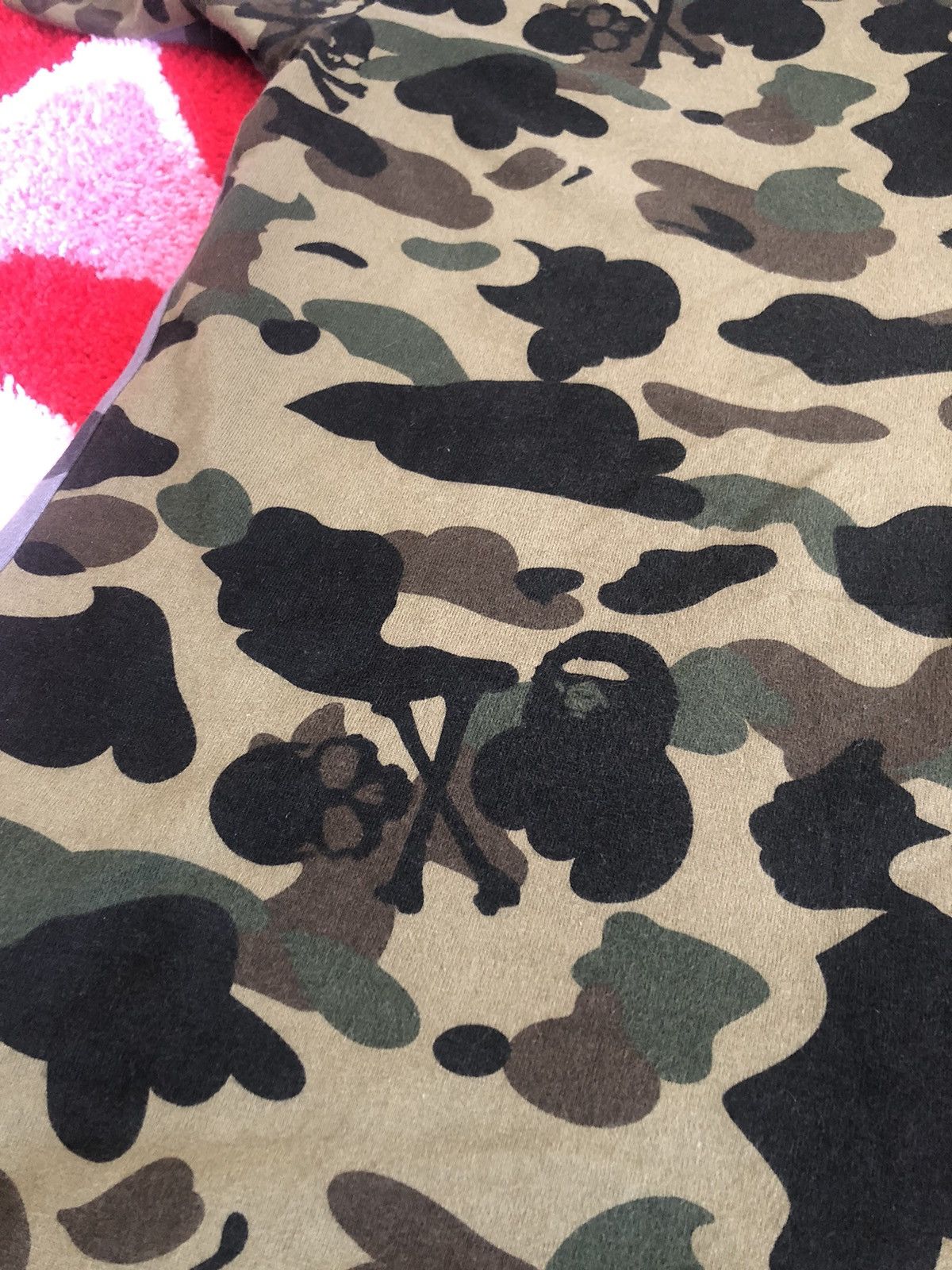 Bape × Mastermind Japan Bape x Mastermind Split Camo Logo Tee Size US M / EU 48-50 / 2 - 4 Thumbnail