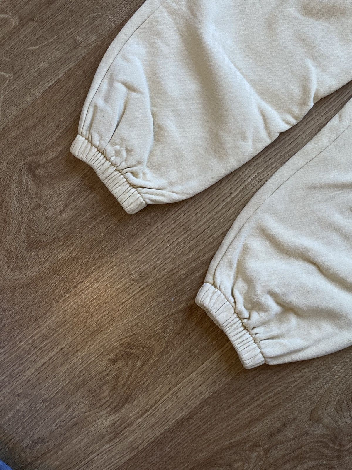 Pangaia Pangaia XS Organic Cotton Track Pants Cream Size 26" / US 2 / IT 38 - 6 Thumbnail